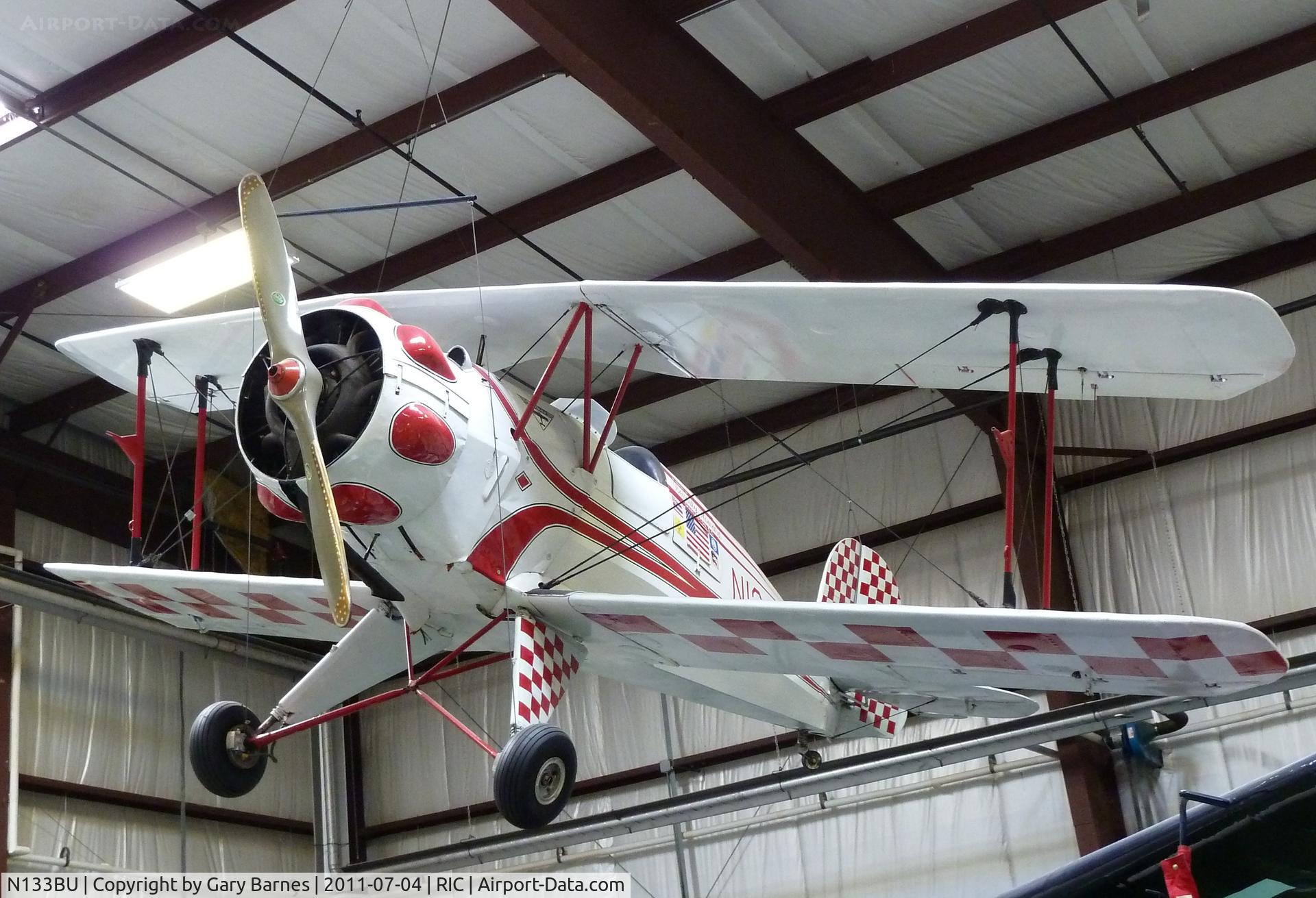 N133BU, 1941 Bucker Bu-133 Jungmeister C/N 251, Static Display in the Virginia Aviation Museum at Richmond International (RIC).