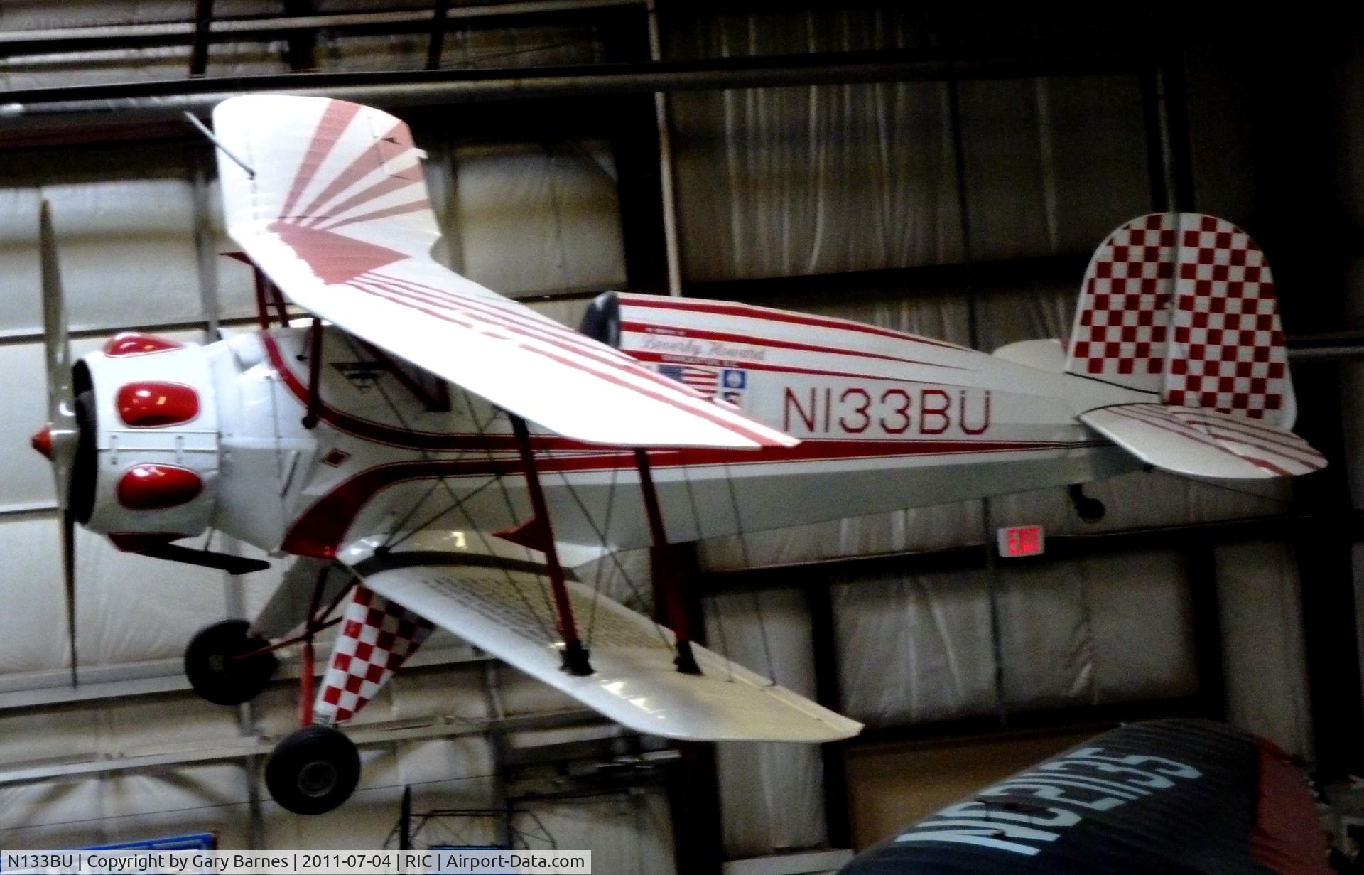 N133BU, 1941 Bucker Bu-133 Jungmeister C/N 251, Static Display in the Virginia Aviation Museum at Richmond International (RIC).