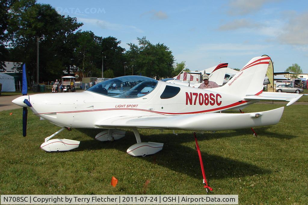 N708SC, CZAW SportCruiser C/N P1102019, On static display at 2011 Oshkosh