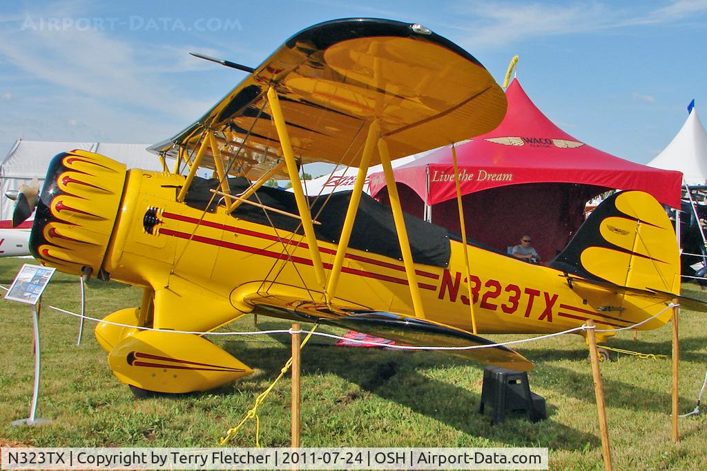 N323TX, Waco YMF-F5C C/N F5C-8-124, On static display at 2011 Oshkosh