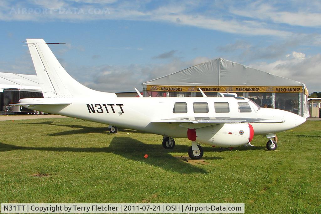 N31TT, 1977 Smith Aerostar 601P C/N 61P-0441-166, Aerostar with Jet engines On static display at 2011 Oshkosh