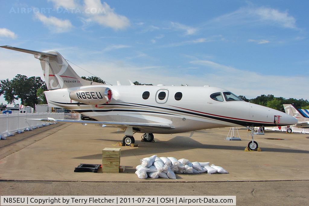 N85EU, Hawker Beechcraft 390 C/N RB-285, On static display at 2011 Oshkosh