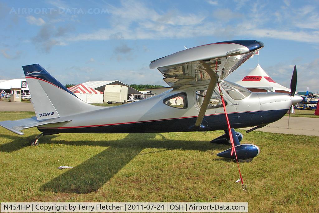 N454HP, Glasair GS-2 Sportsman C/N 7336, On static display at 2011 Oshkosh