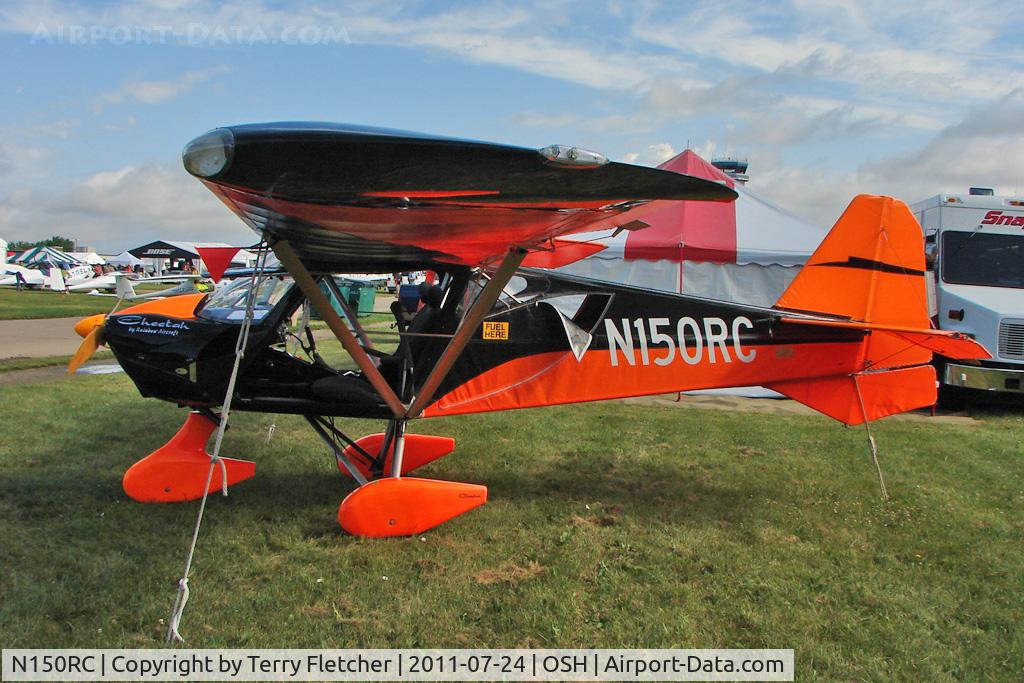 N150RC, Rainbow Aircraft Cheetah XLS C/N CH091, On static display at 2011 Oshkosh