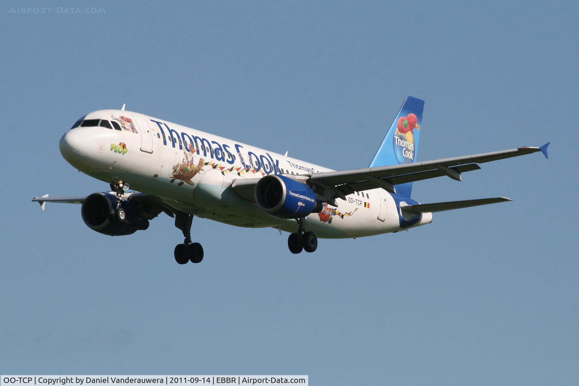OO-TCP, 1996 Airbus A320-214 C/N 653, Arrival of flight FQ3505 to RWY 25L