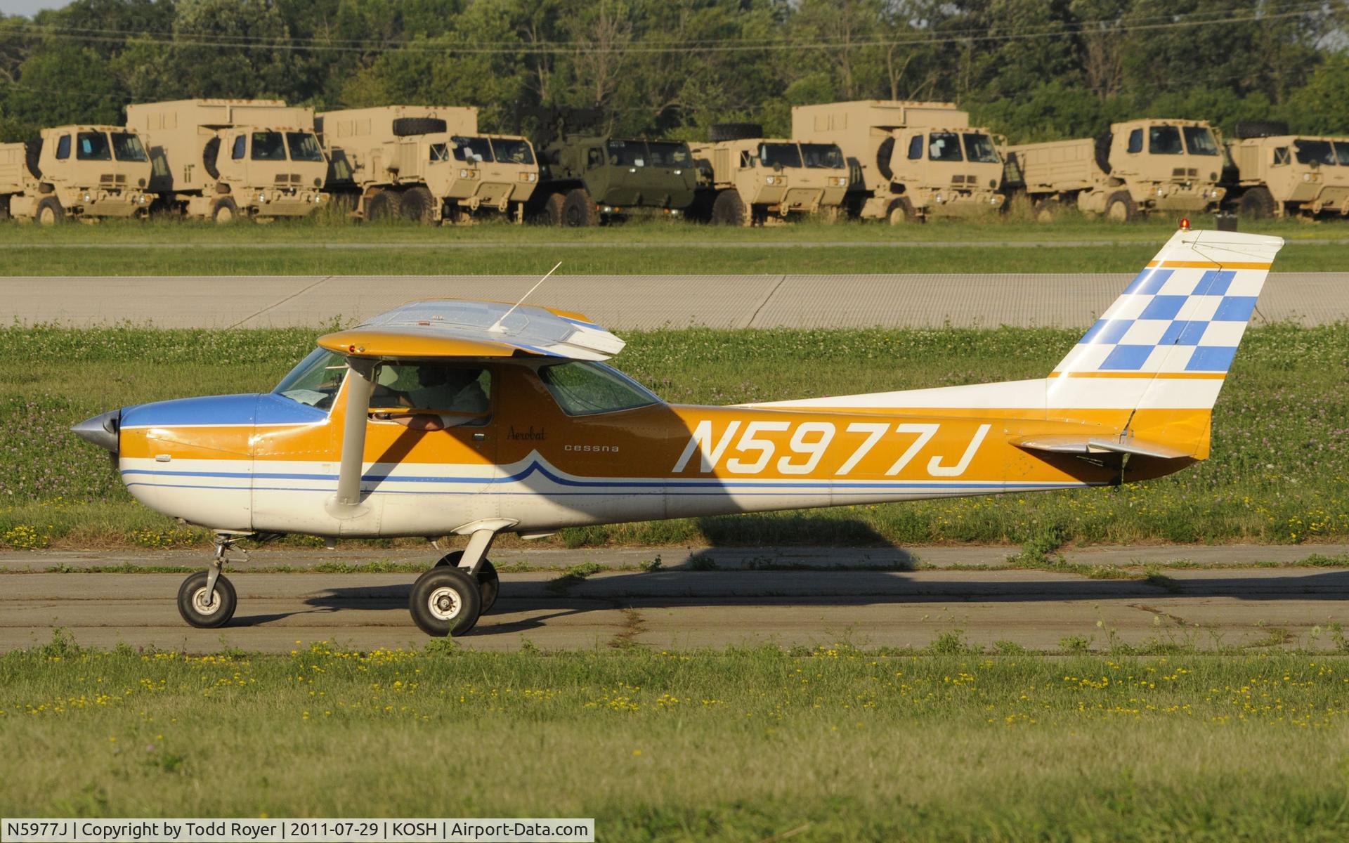 N5977J, 1971 Cessna A150L Aerobat C/N A1500277, AIRVENTURE 2011
