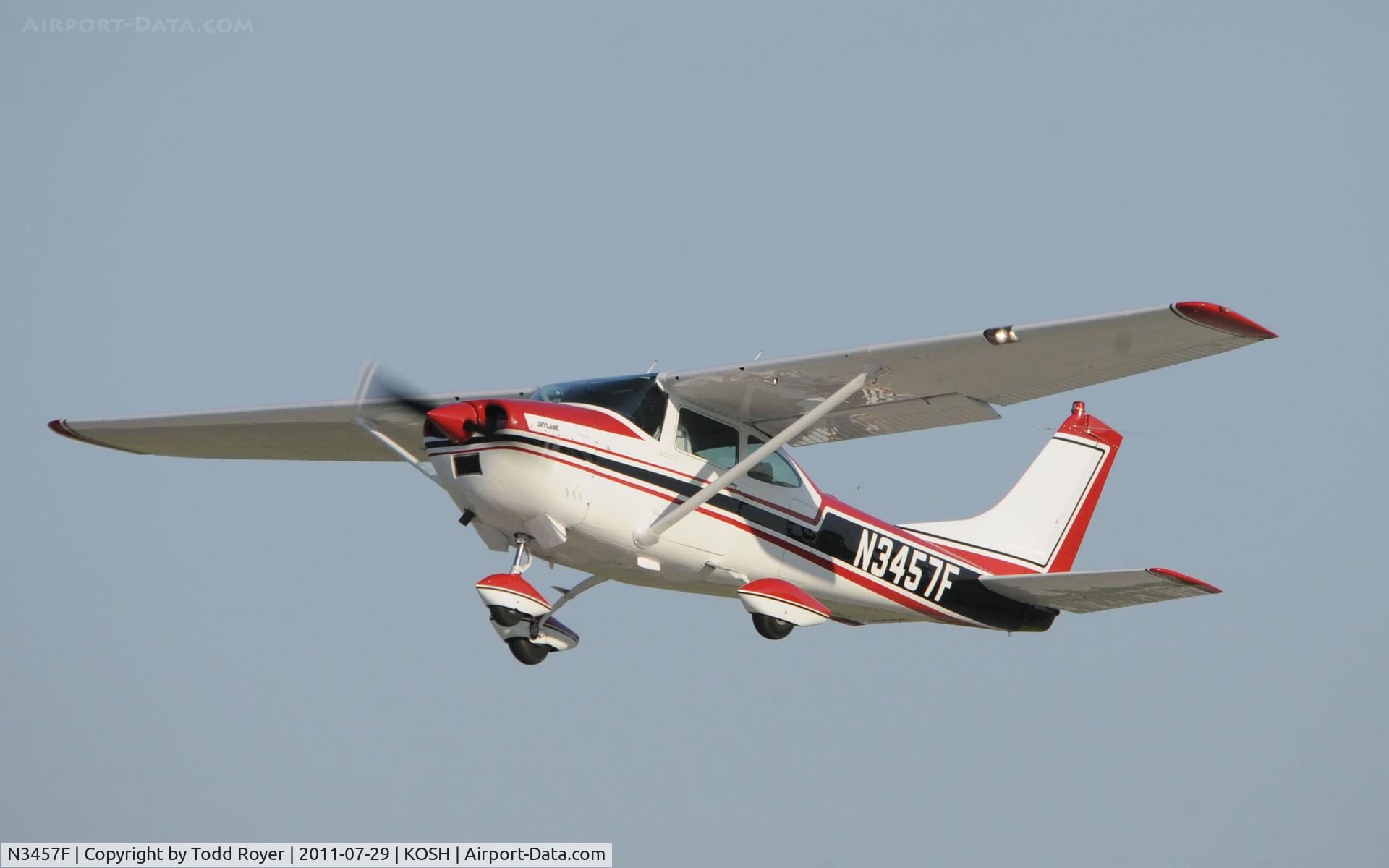 N3457F, 1966 Cessna 182J Skylane C/N 18257457, AIRVENTURE 2011