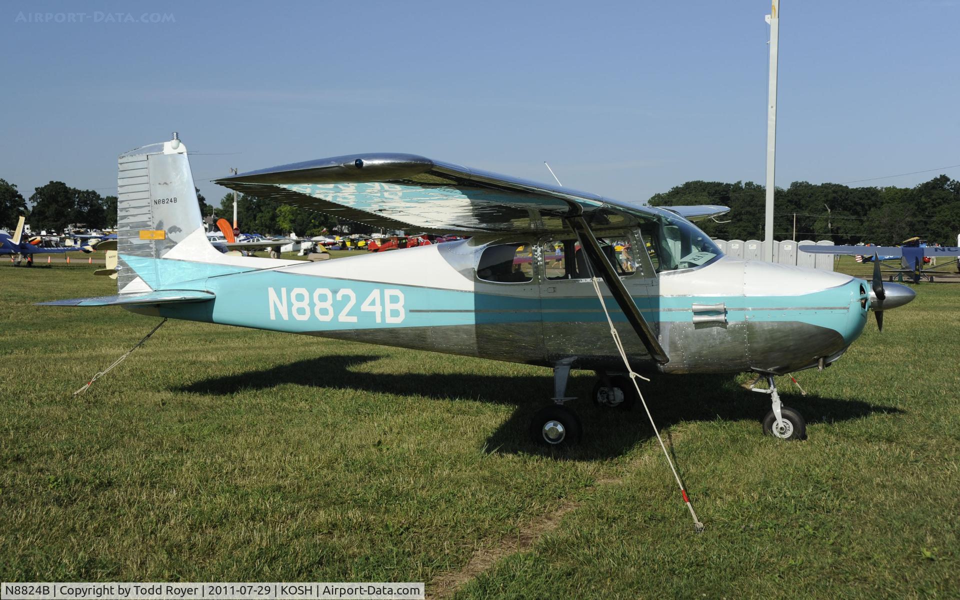 N8824B, 1957 Cessna 172 C/N 36524, AIRVENTURE 2011