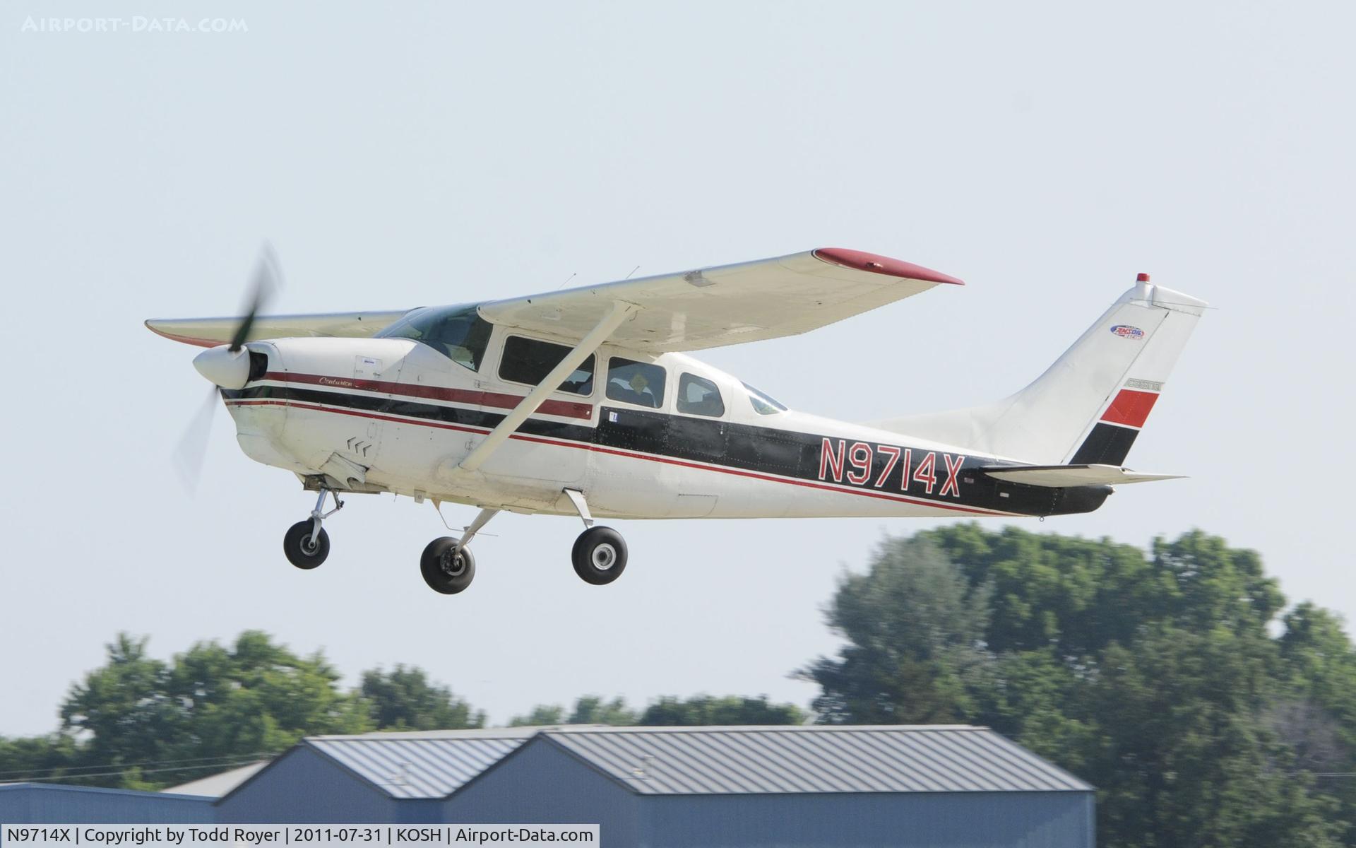 N9714X, 1962 Cessna 210B C/N 21058014, AIRVENTURE 2011