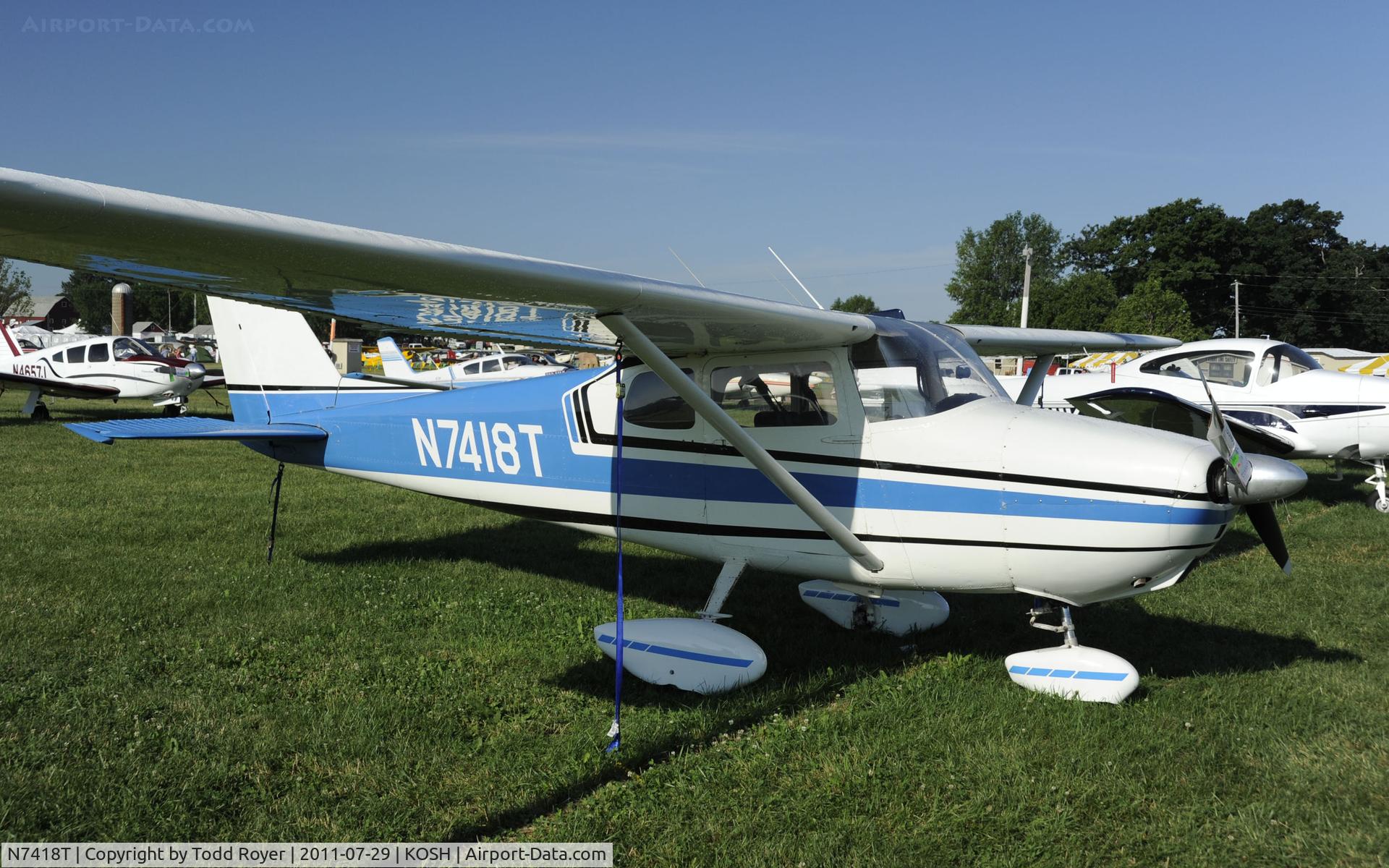 N7418T, 1959 Cessna 172A C/N 47018, AIRVENTURE 2011