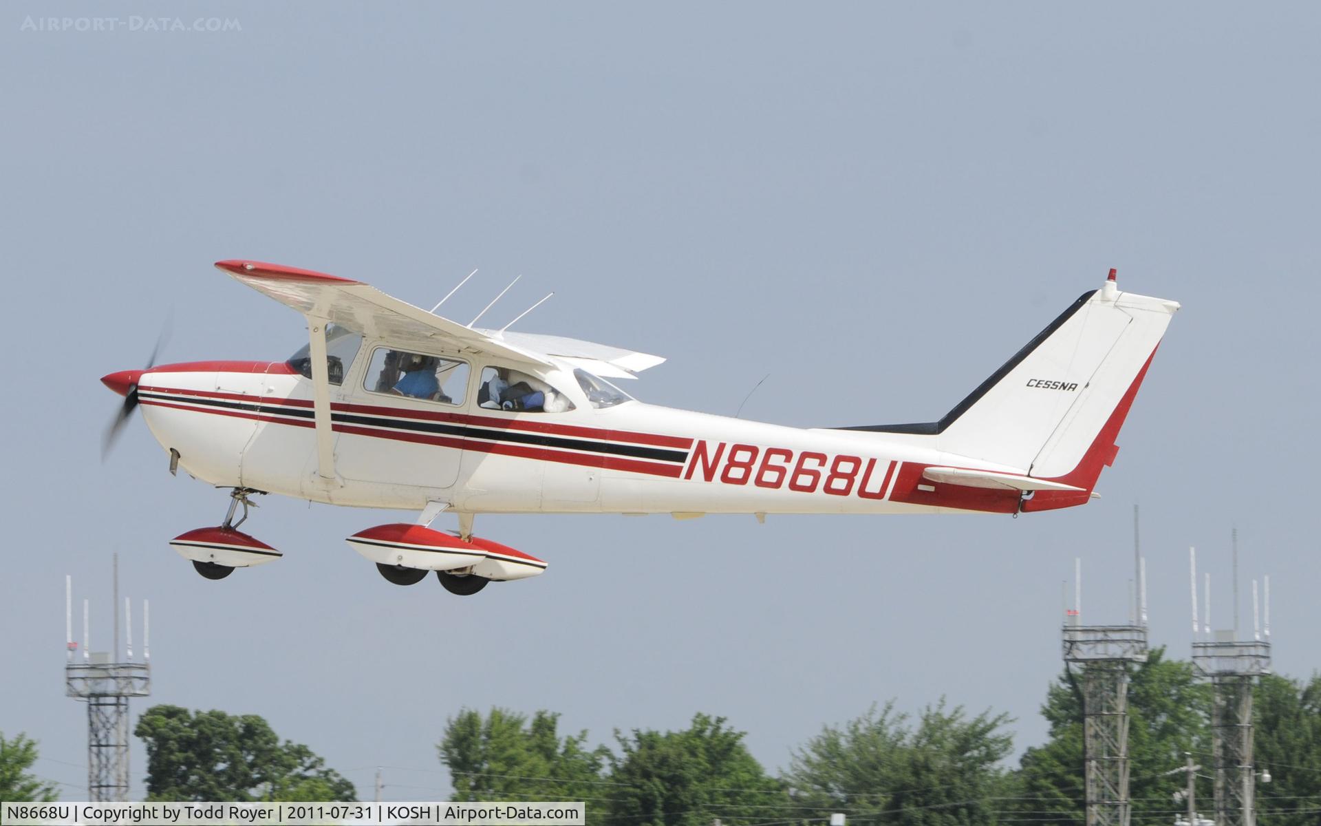 N8668U, 1965 Cessna 172F C/N 17252571, AIRVENTURE 2011