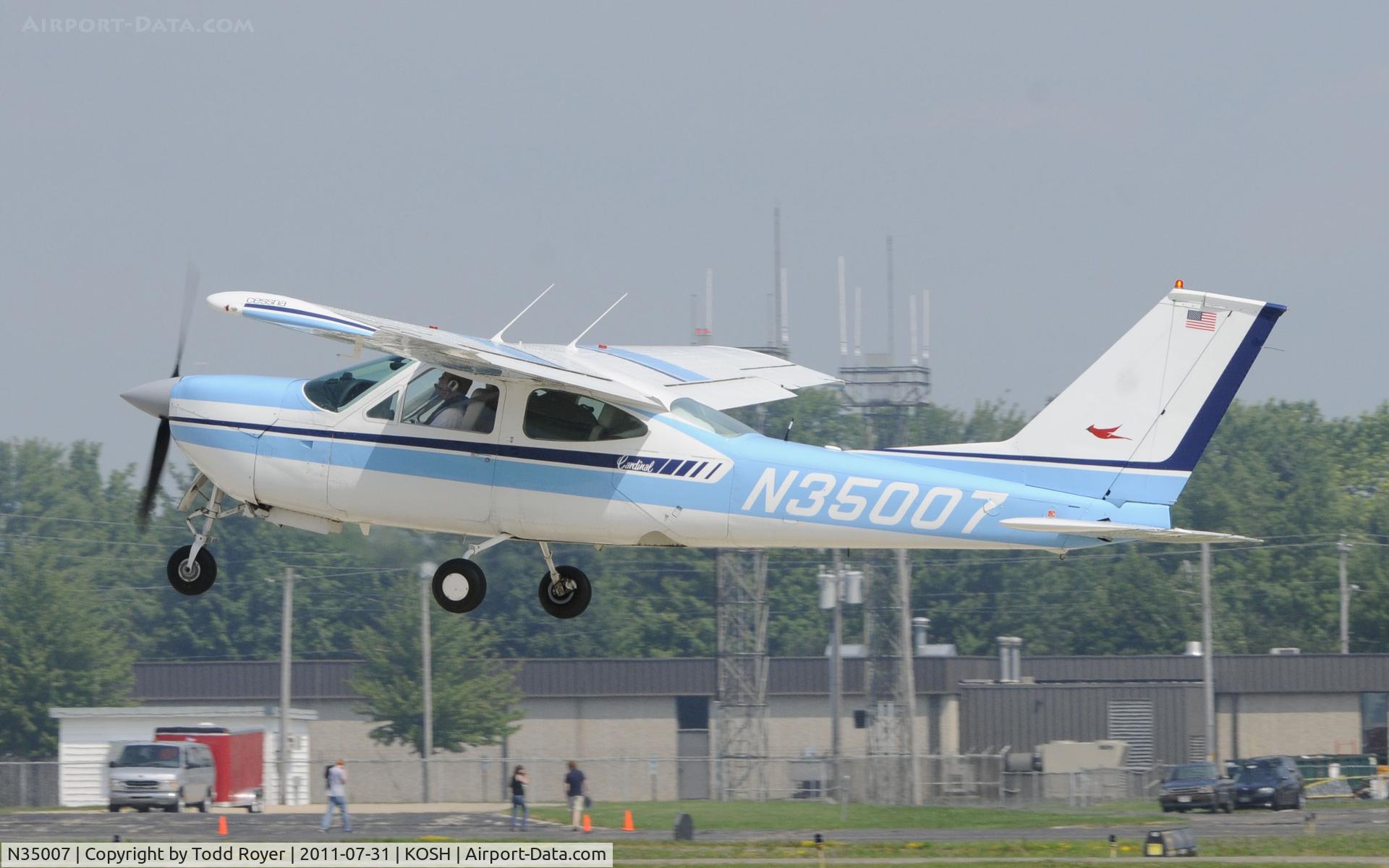 N35007, 1976 Cessna 177RG Cardinal C/N 177RG1036, AIRVENTURE 2011