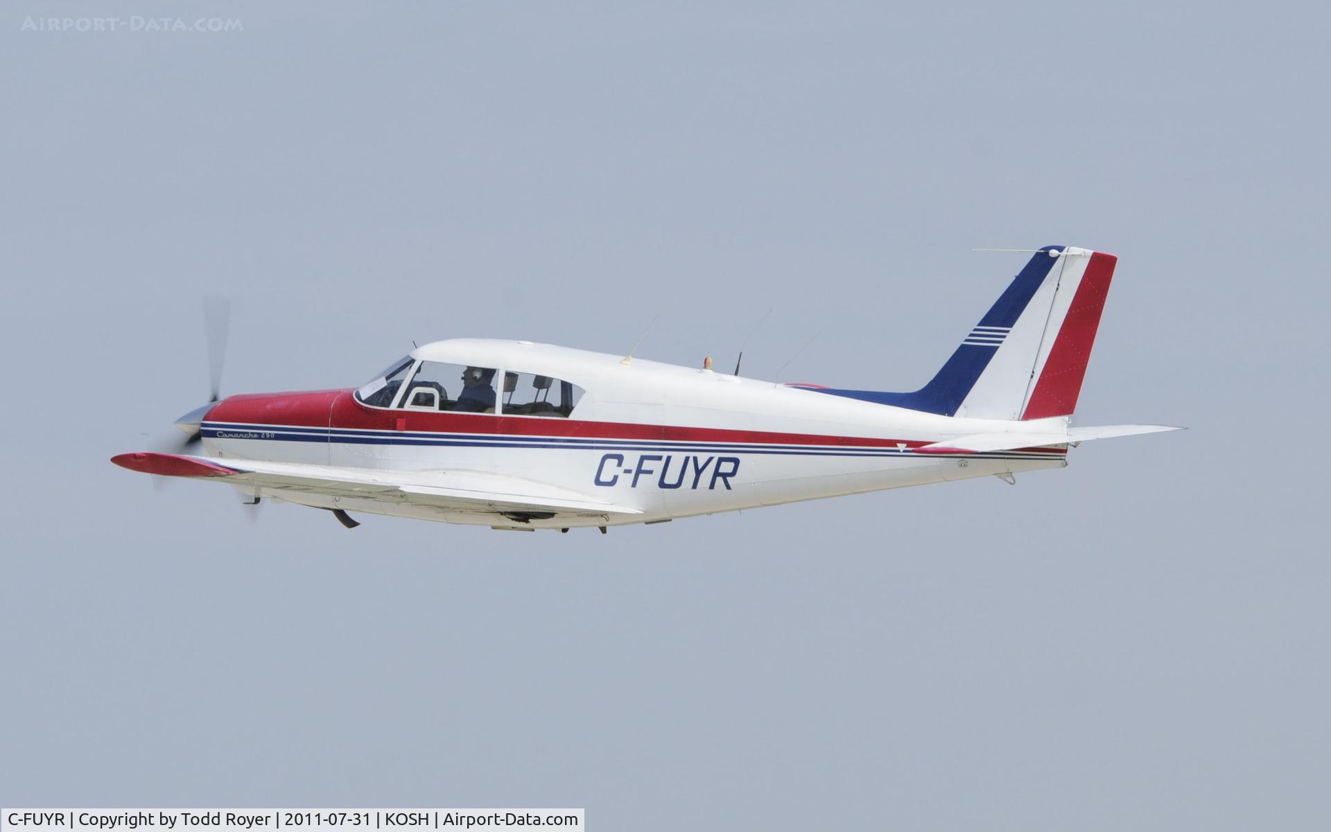C-FUYR, 1964 Piper PA-24-250 Comanche C/N 24 3564, AIRVENTURE 2011