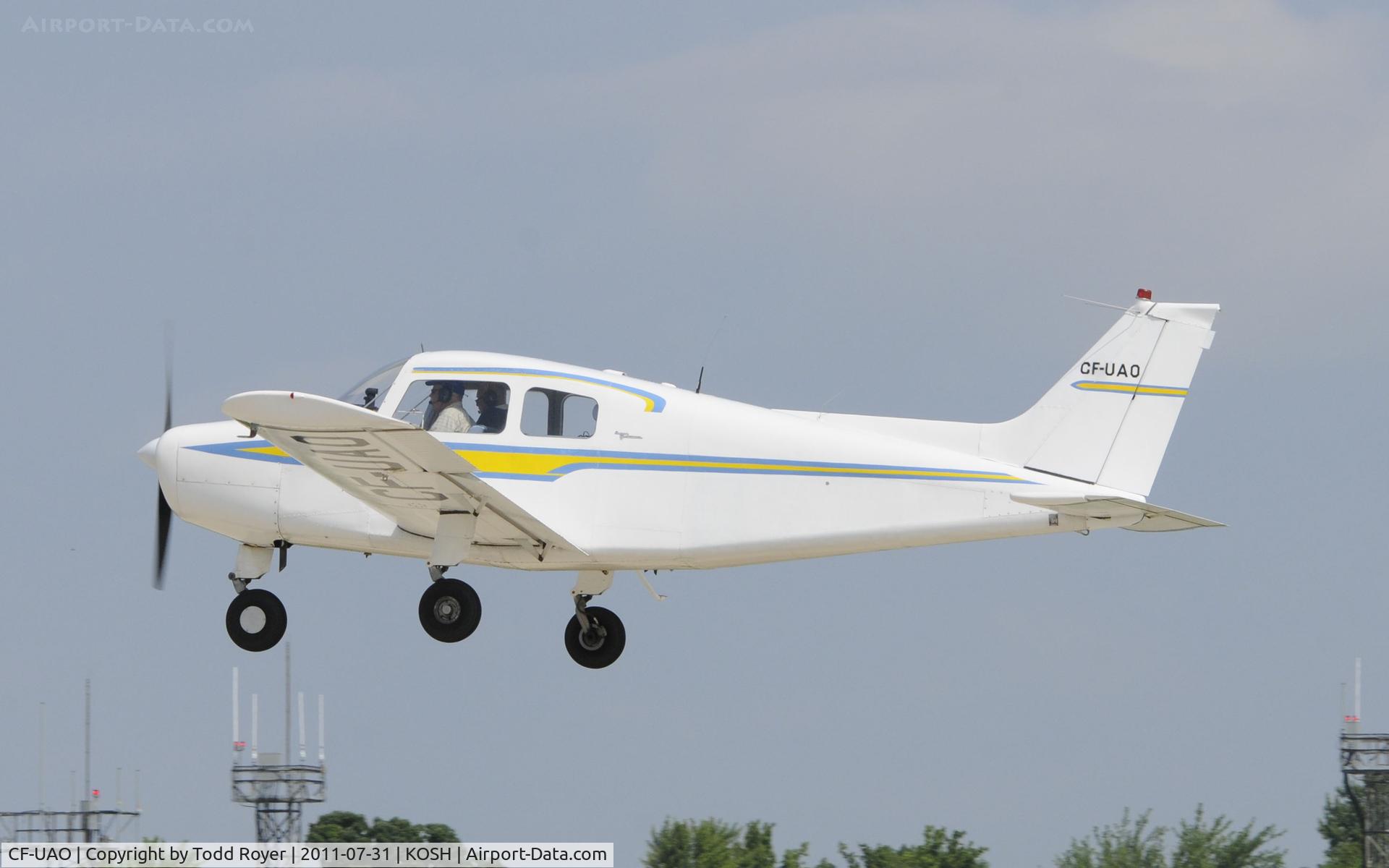 CF-UAO, 1966 Beech A23-19 C/N MB 38, AIRVENTURE 2011