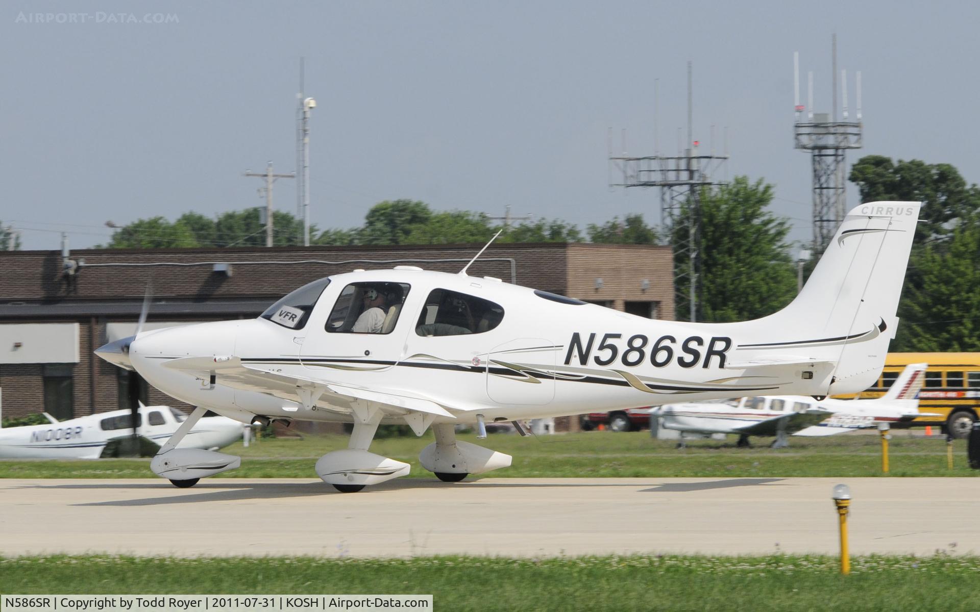 N586SR, 2007 Cirrus SR22 C/N 2348, AIRVENTURE 2011