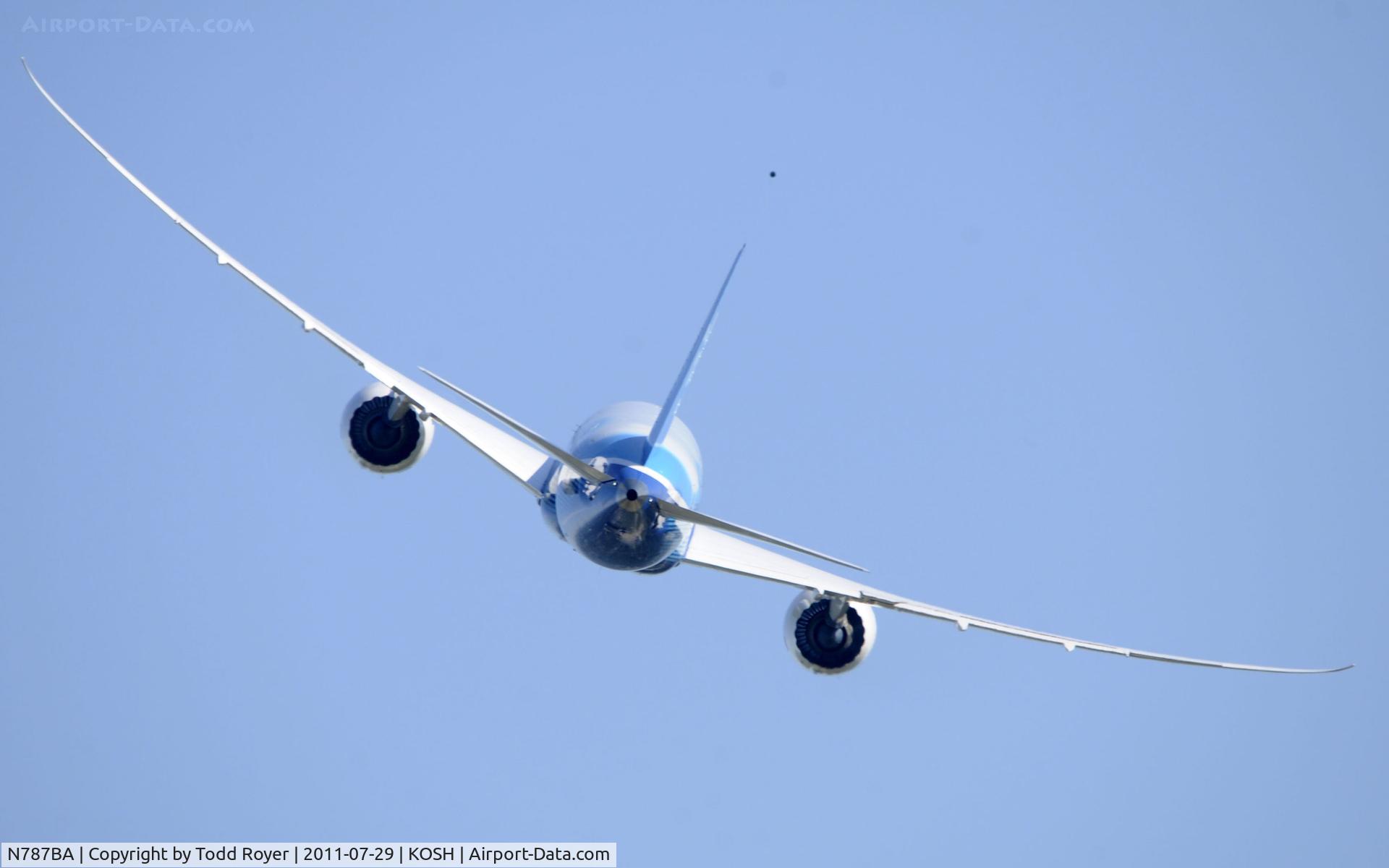 N787BA, 2009 Boeing 787-8 Dreamliner C/N 40690, AIRVENTURE 2011