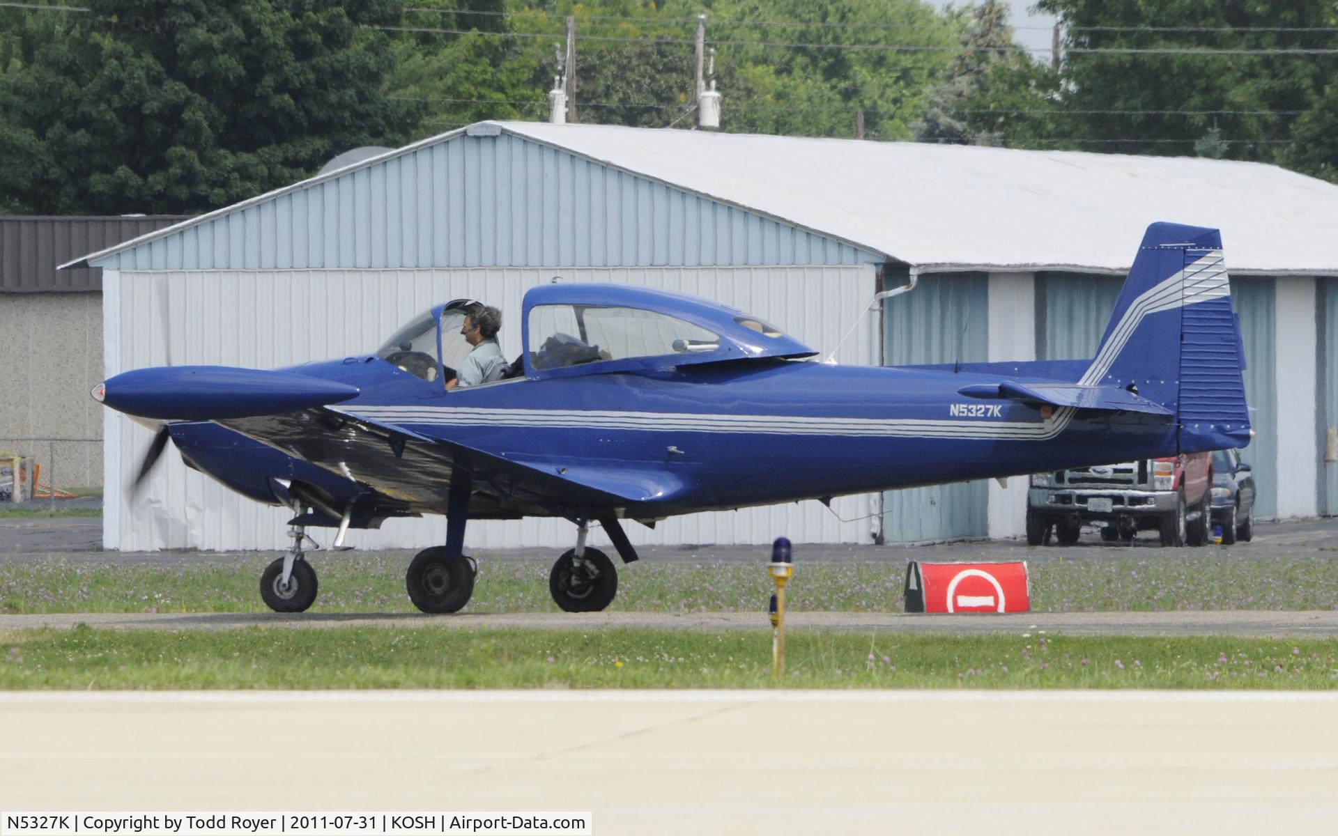 N5327K, 1950 Ryan Navion B C/N NAV-4-2227B, AIRVENTURE 2011