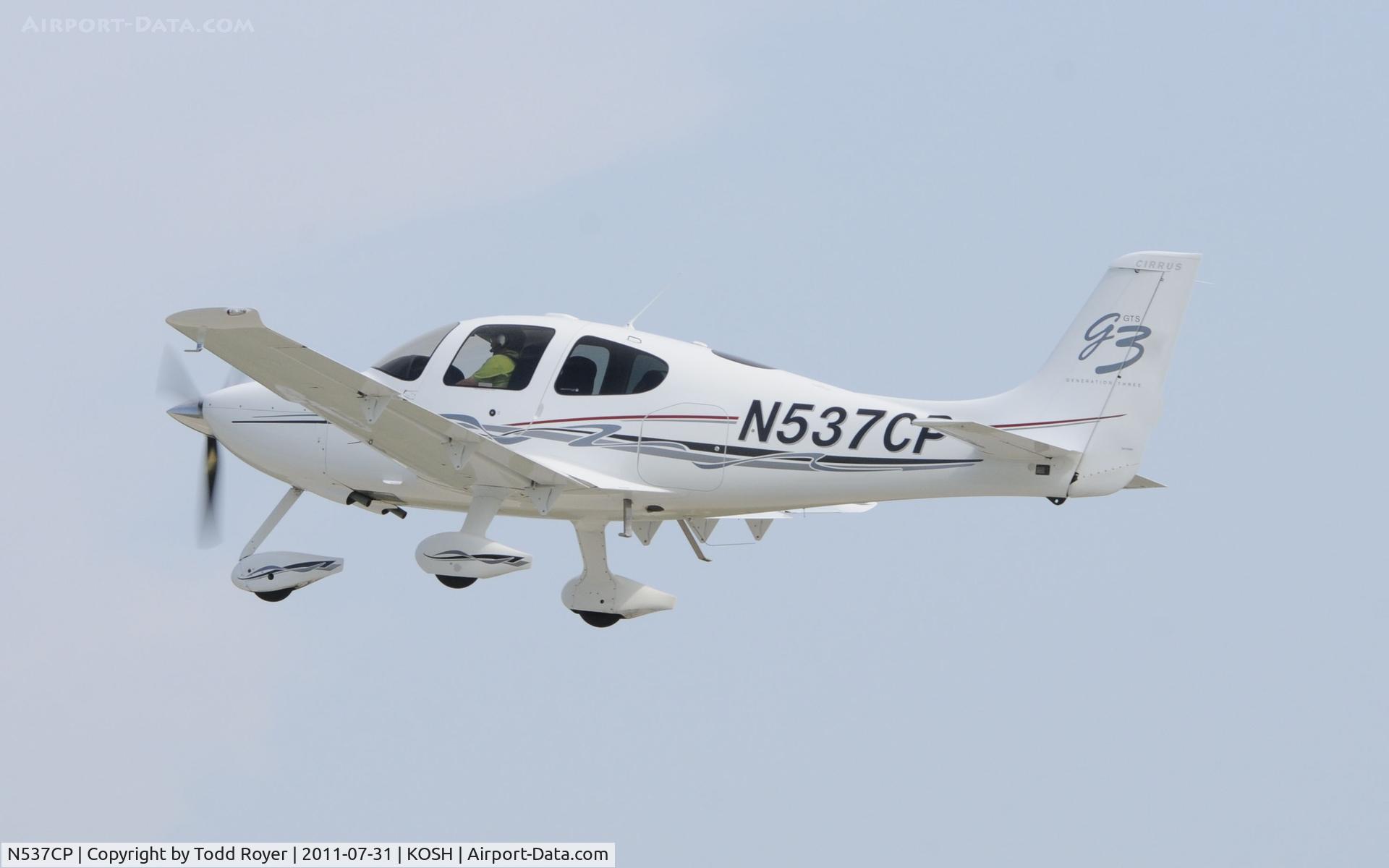 N537CP, 2008 Cirrus SR22 G3 C/N 3038, AIRVENTURE 2011