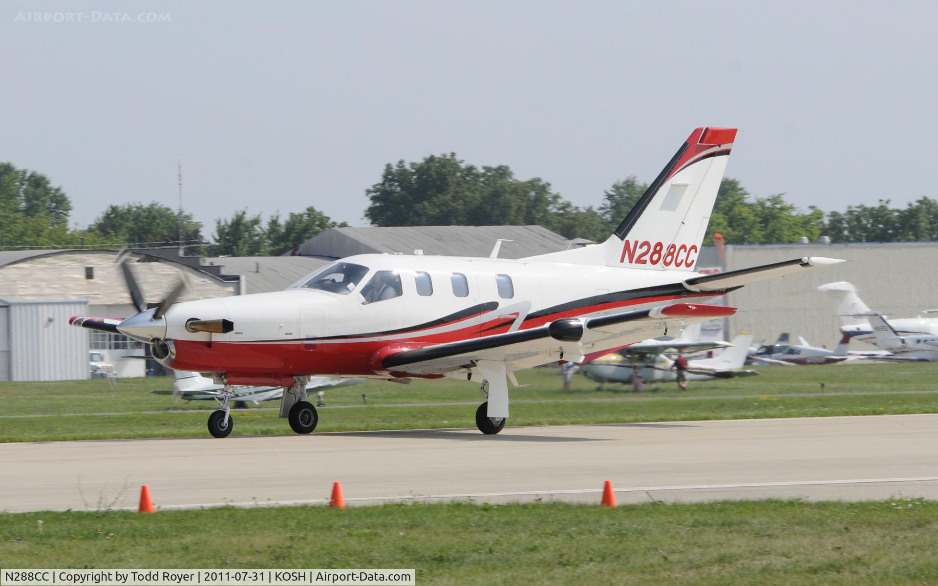 N288CC, 2006 Socata TBM-700 C/N 369, AIRVENTURE 2011