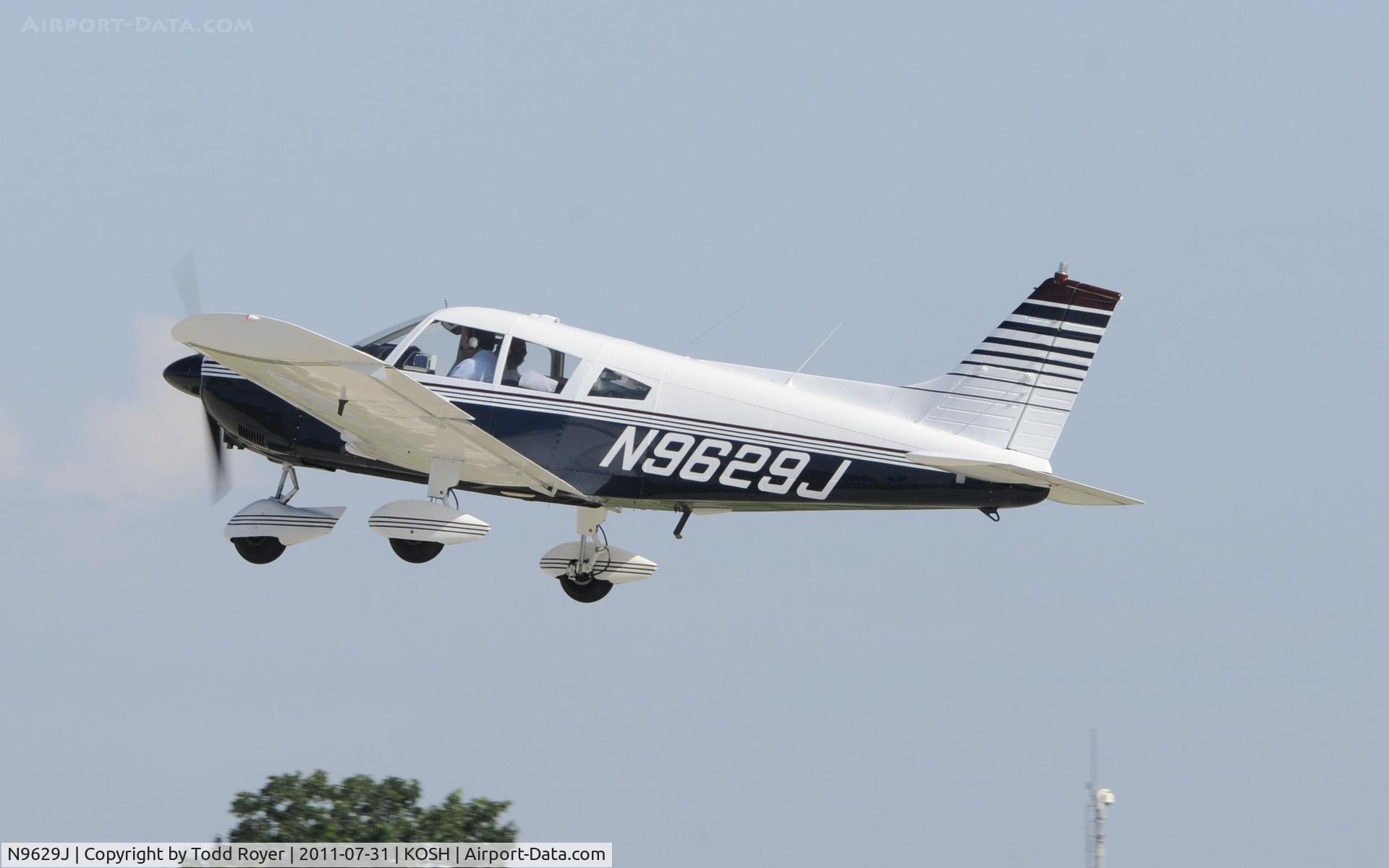 N9629J, 1966 Piper PA-28-180 C/N 28-3786, AIRVENTURE 2011