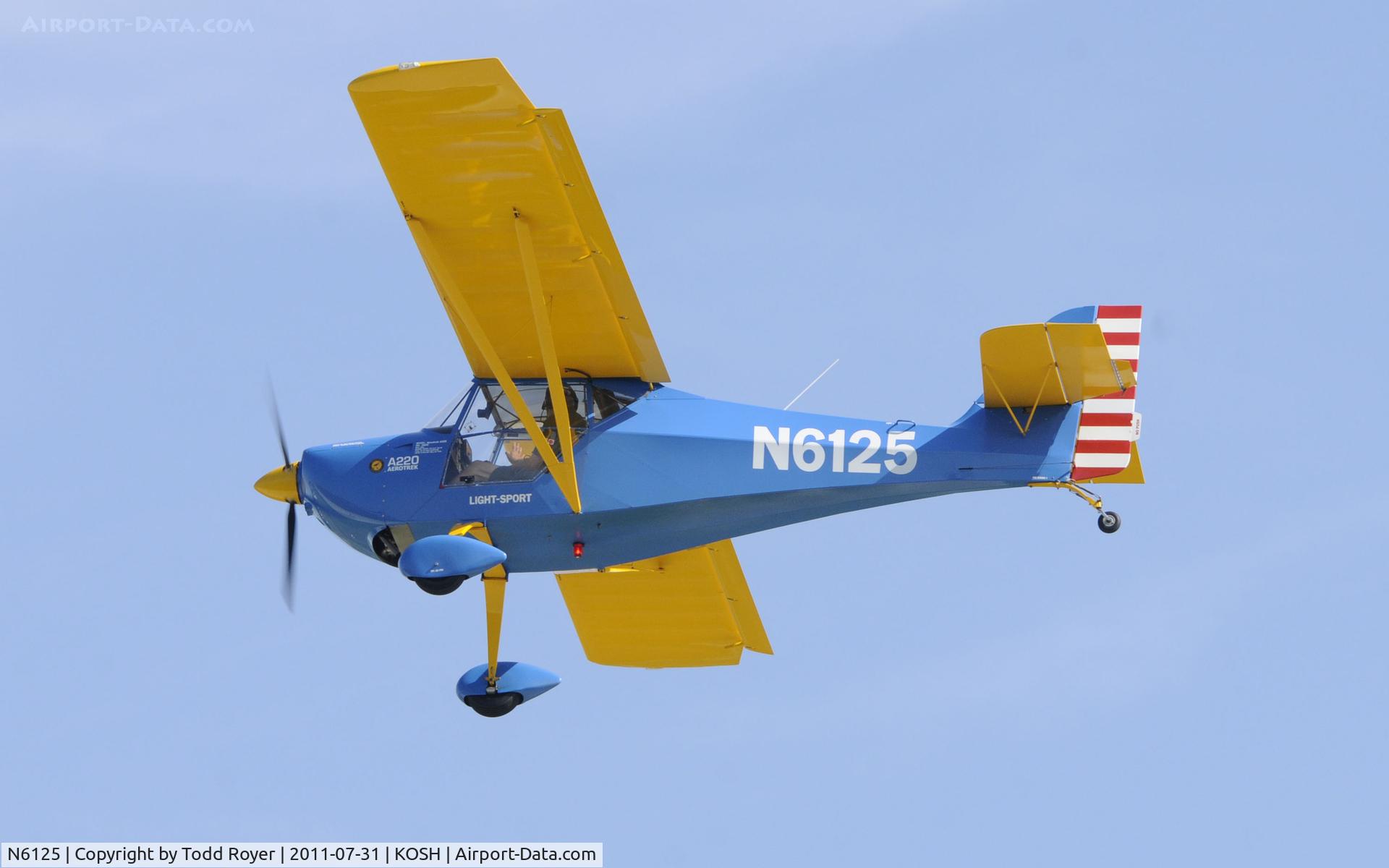 N6125, 2009 Aeropro CZ A220 C/N 28609, AIRVENTURE 2011