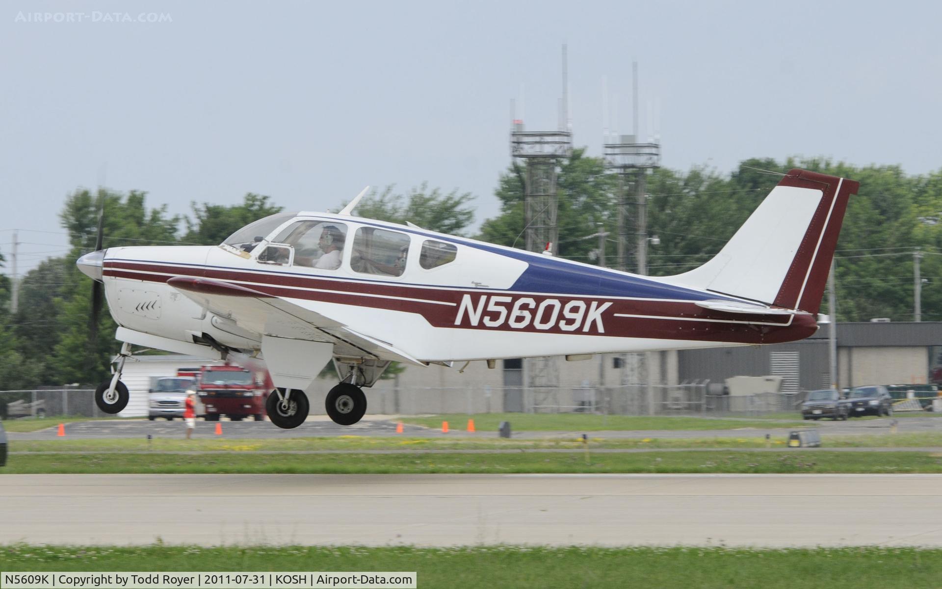 N5609K, 1964 Beech 35-B33 Debonair C/N CD-746, AIRVENTURE 2011