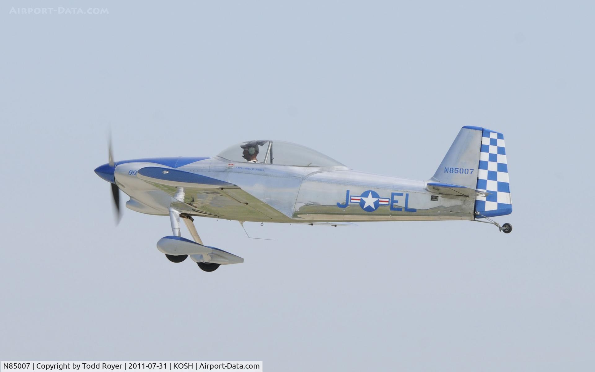 N85007, Vans RV-4 C/N 2000, AIRVENTURE 2011