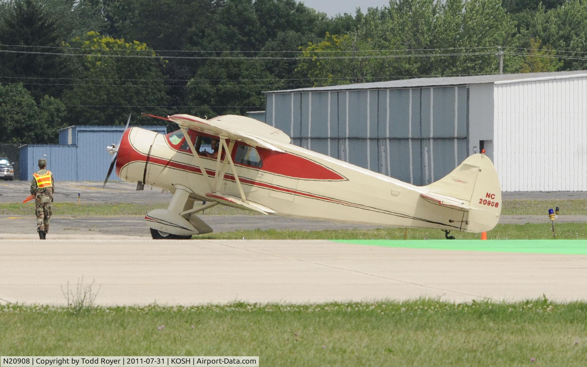 N20908, 1939 Waco AGC-8 C/N 5067, AIRVENTURE 2011
