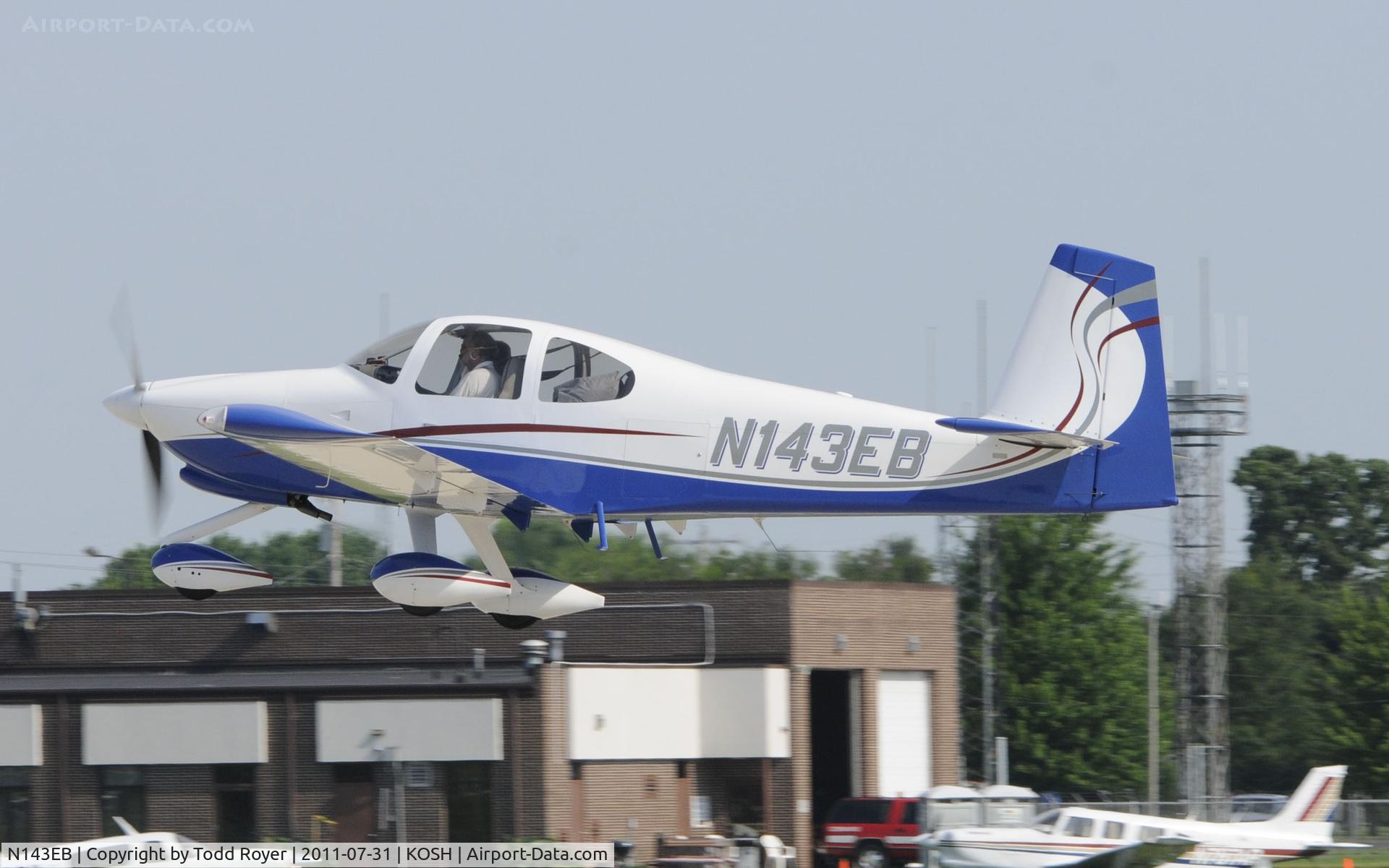 N143EB, 2007 Vans RV-10 C/N 40307, AIRVENTURE 2011