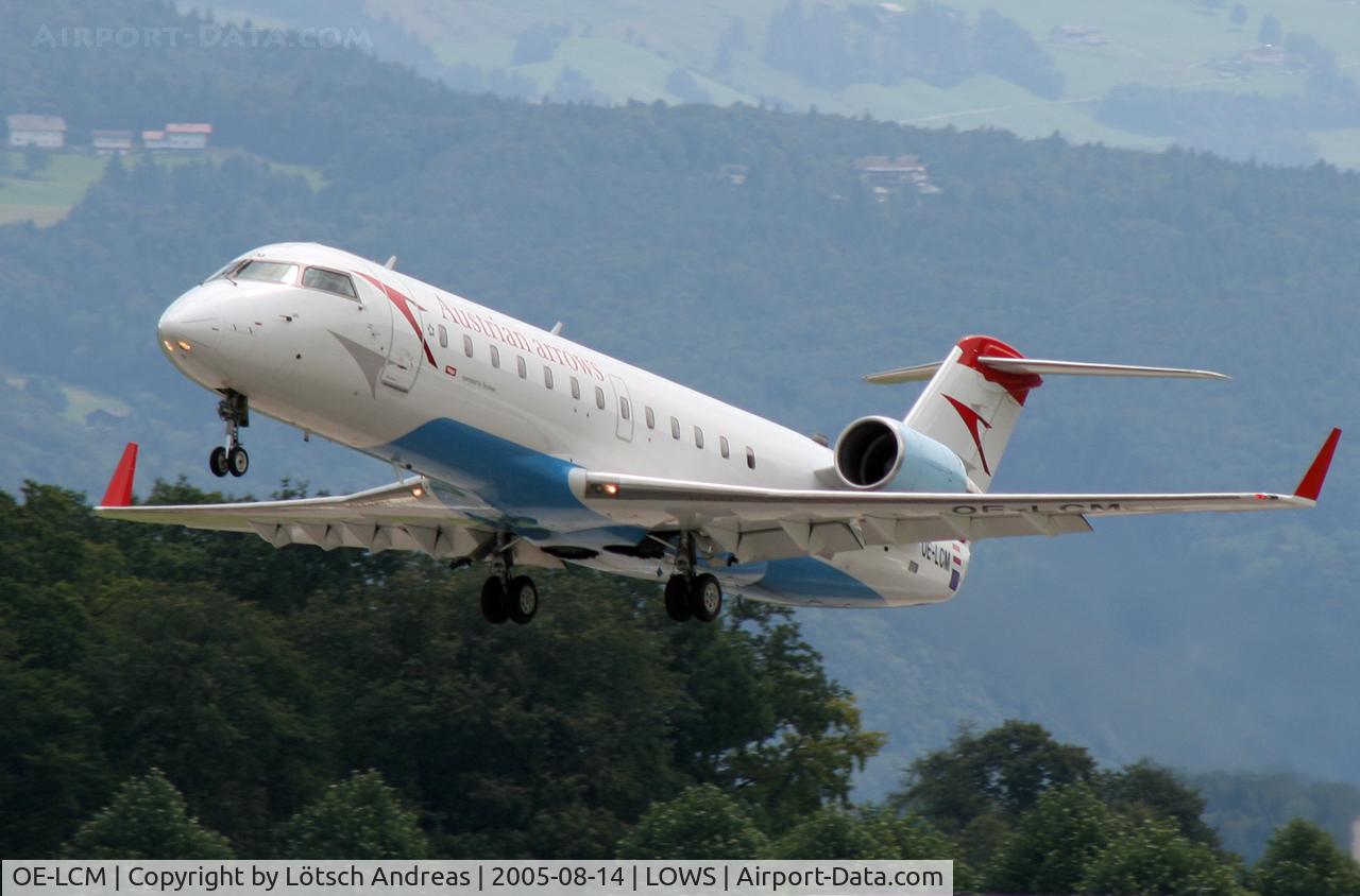 OE-LCM, 1997 Canadair CRJ-200LR (CL-600-2B19) C/N 7205, departure