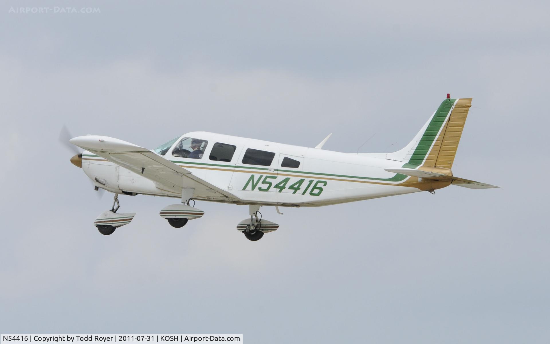 N54416, 1973 Piper PA-32-260 Cherokee Six Cherokee Six C/N 32-7400018, AIRVENTURE 2011