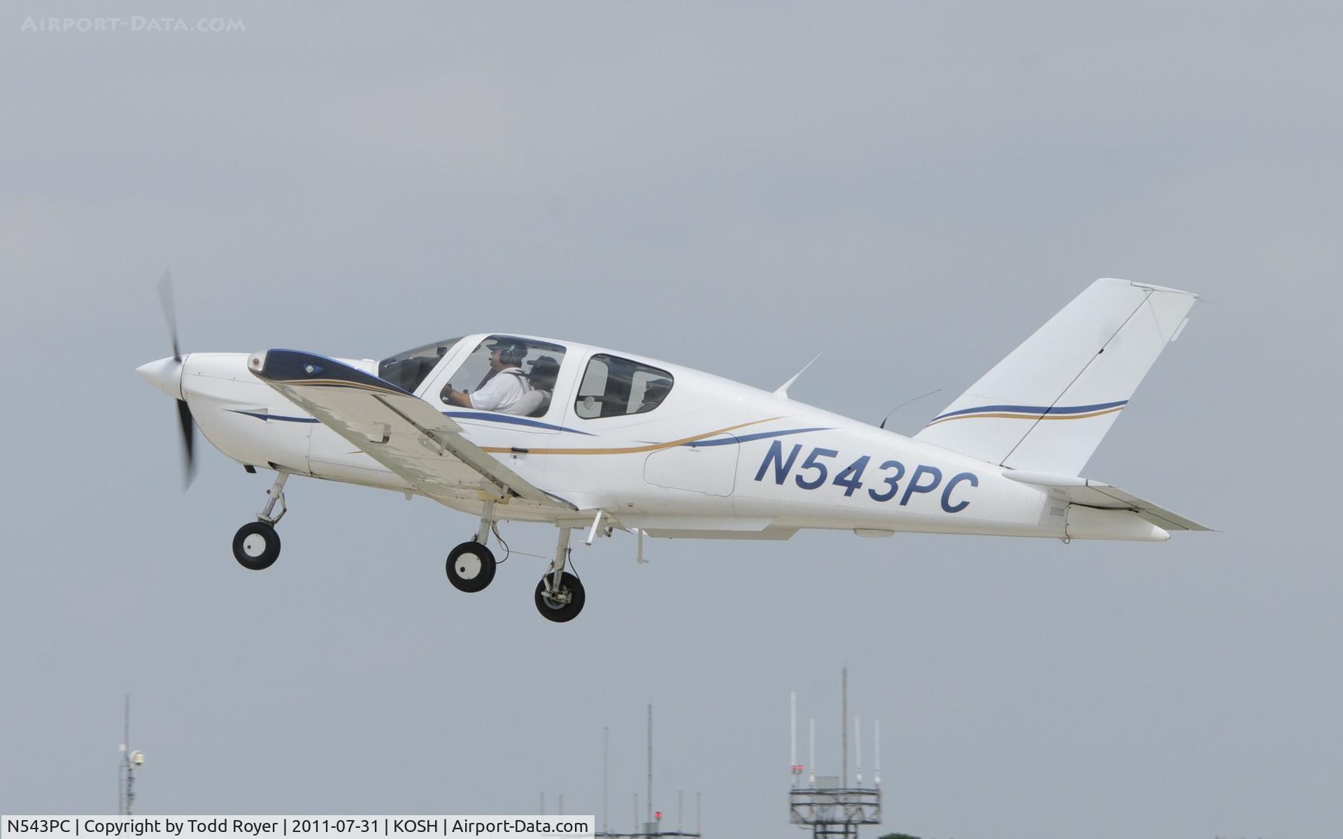 N543PC, Socata TB-9C Tampico Club C/N 1577, AIRVENTURE 2011