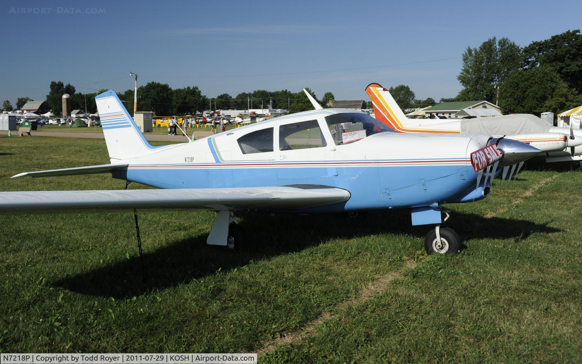 N7218P, 1960 Piper PA-24-180 Comanche C/N 24-2390, AIRVENTURE 2011