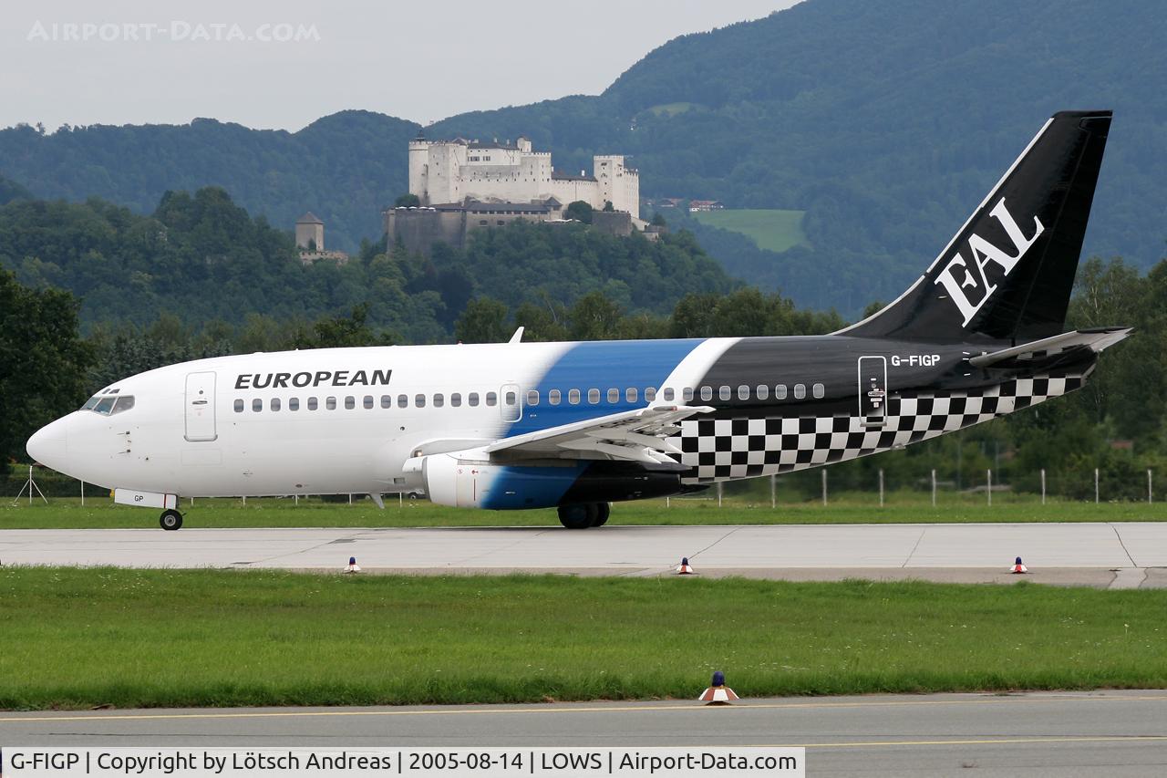 G-FIGP, 1983 Boeing 737-2E7 C/N 22875, nice background