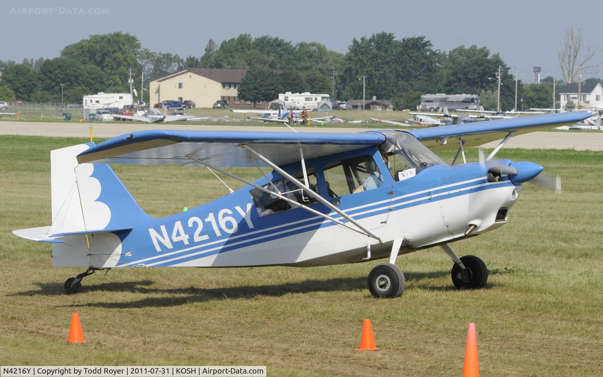 N4216Y, 1977 Bellanca 7GCAA C/N 345-77, AIRVENTURE 2011