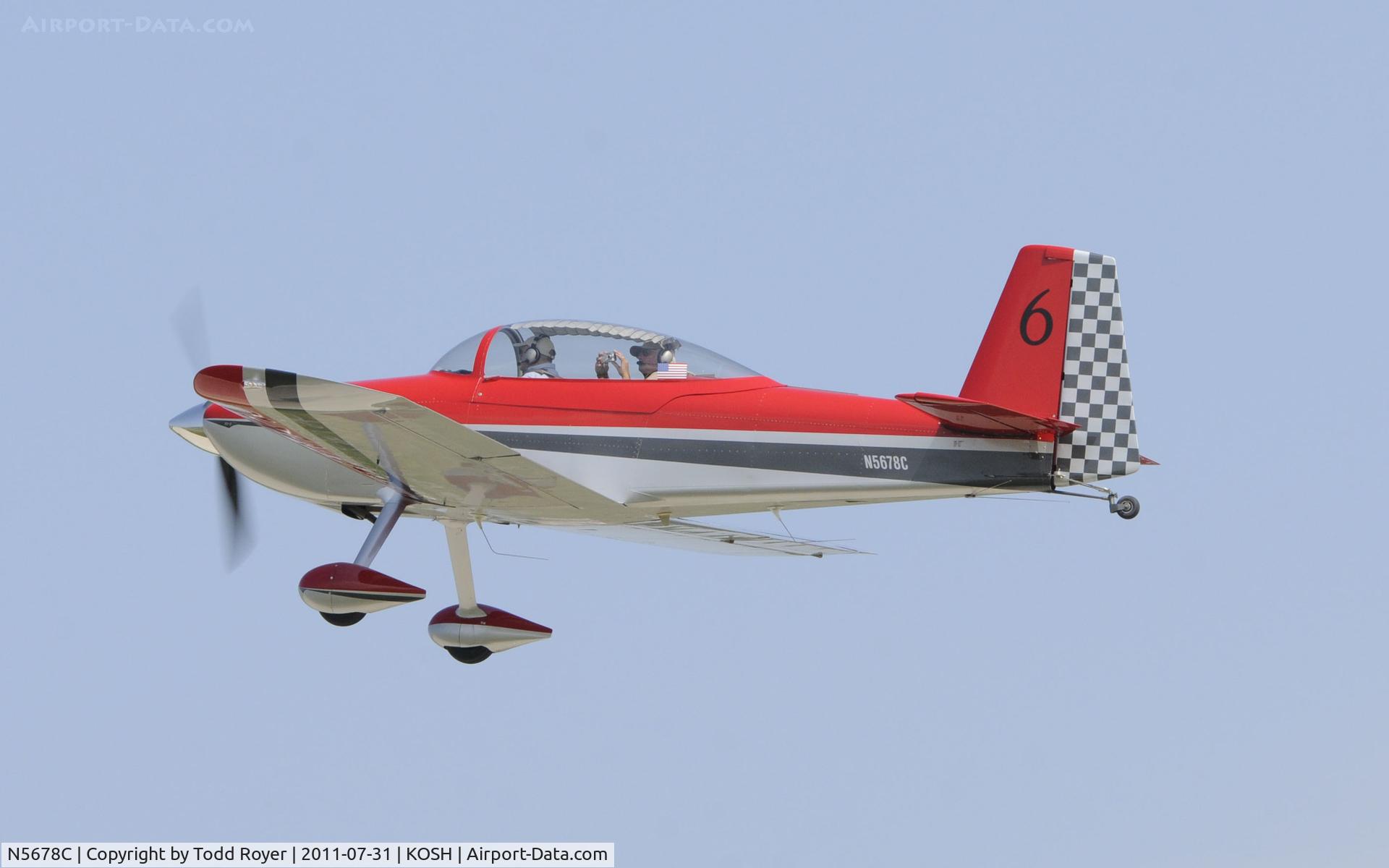 N5678C, Vans RV-8 C/N KC-1, AIRVENTURE 2011