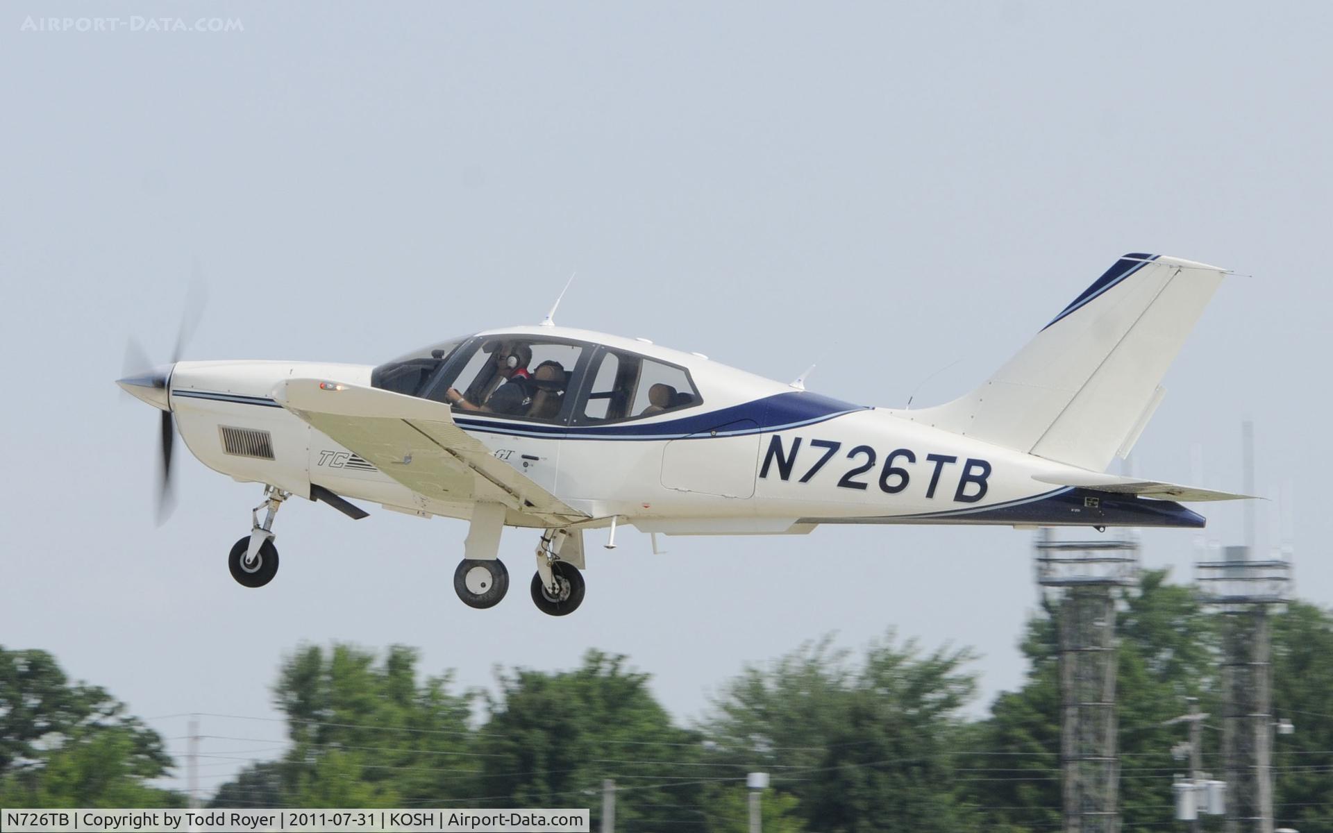 N726TB, 2002 Socata TB-21 GT TC Trinidad C/N 2151, AIRVENTURE 2011