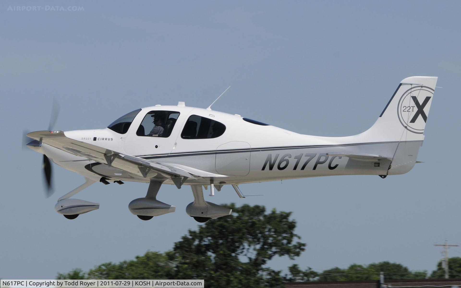 N617PC, 2011 Cirrus SR22T C/N 0158, AIRVENTURE 2011