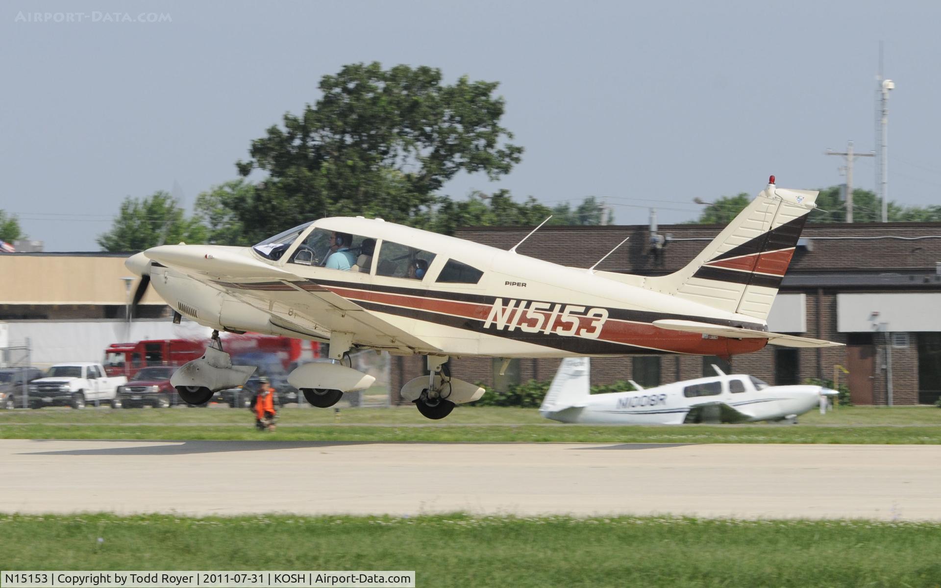 N15153, 1972 Piper PA-28-235 Cherokee C/N 28-7310016, AIRVENTURE 2011