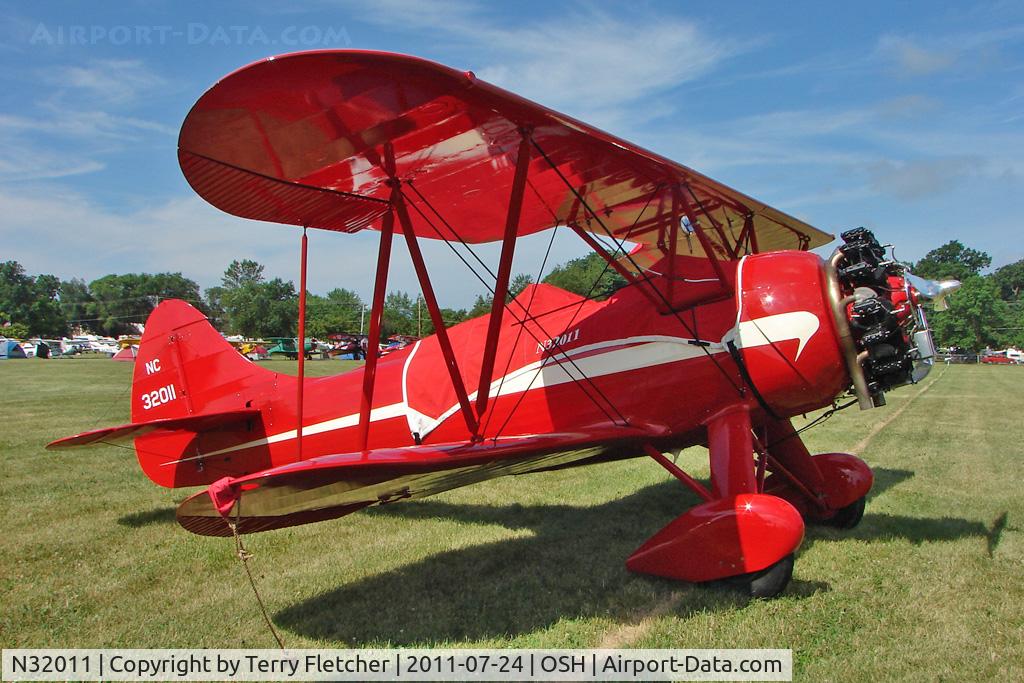 N32011, 1941 Waco UPF-7 C/N 5642, At 2011 Oshkosh