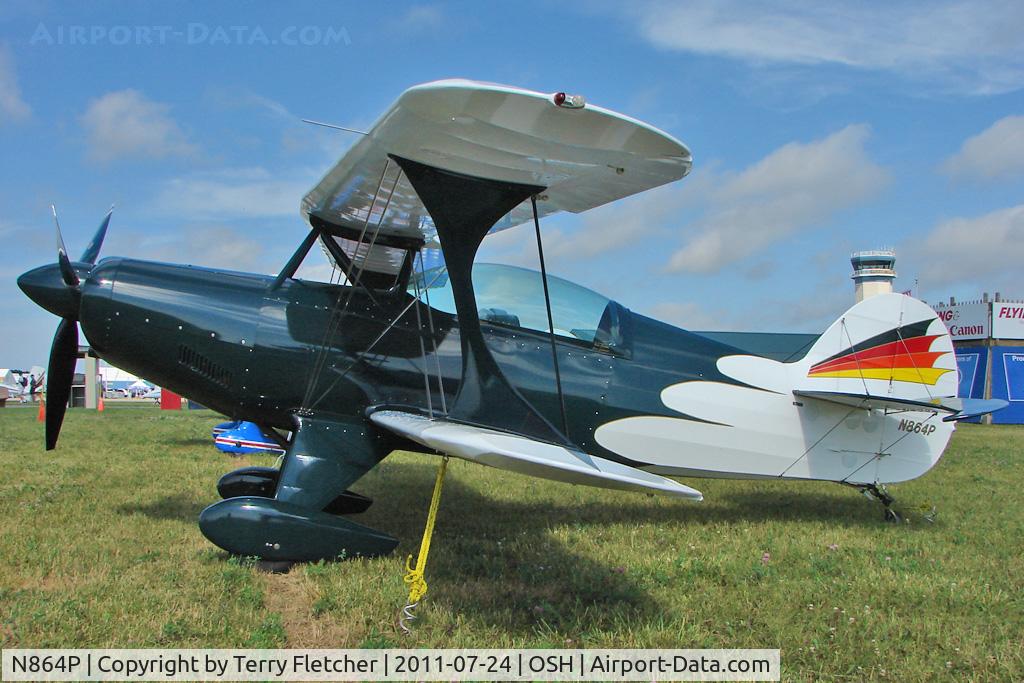 N864P, 2002 Steen Skybolt C/N 07-02, At 2011 Oshkosh