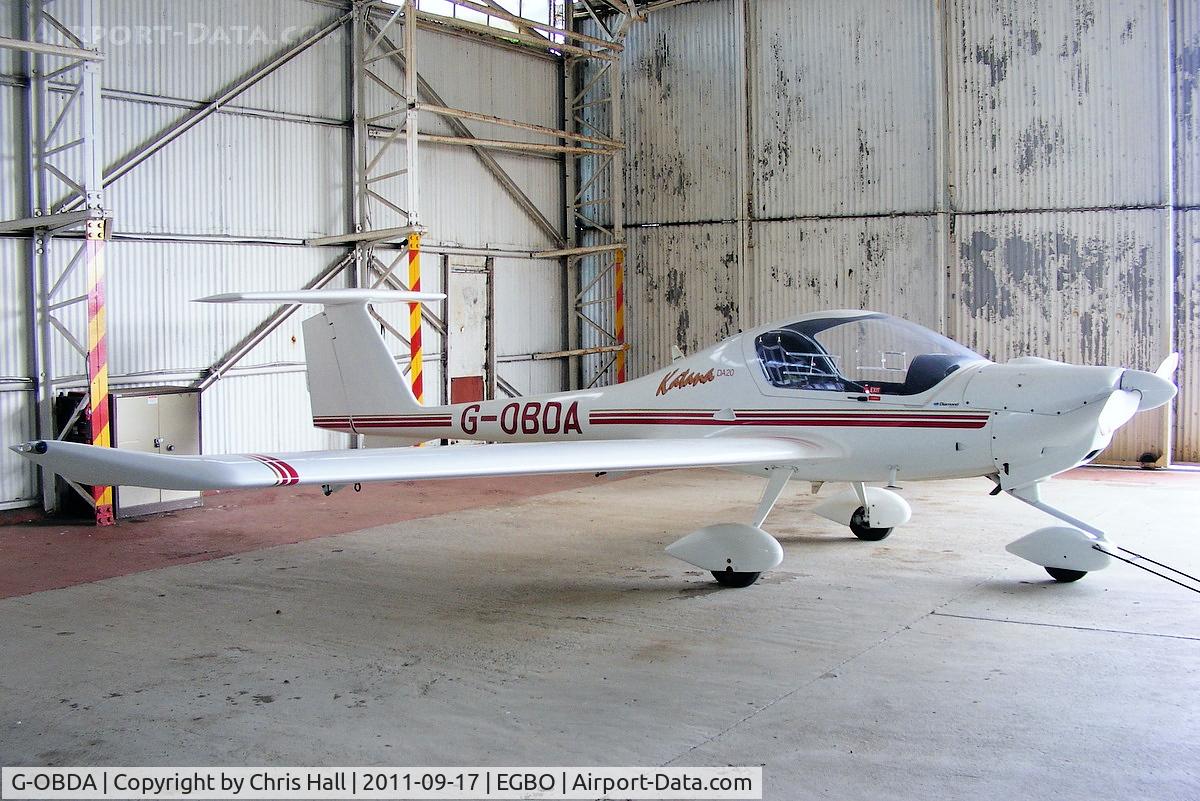 G-OBDA, 1997 Diamond DA-20A-1 Katana C/N 10260, privately owned