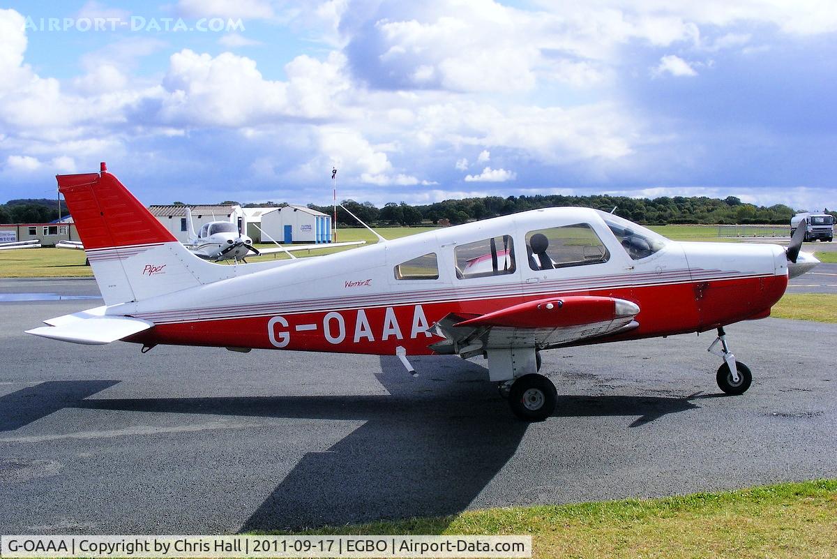 G-OAAA, 1993 Piper PA-28-161 Cherokee Warrior II C/N 2816107, Redhill Air Services Ltd
