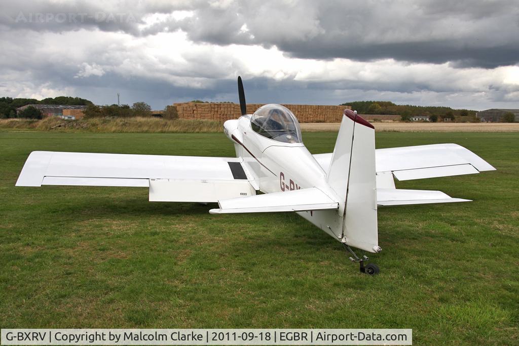 G-BXRV, 2002 Vans RV-4 C/N PFA 181-12482, Vans RV-4 at The Real Aeroplane Company's Helicopter Fly-In, Breighton Airfield, September 18th 2011.