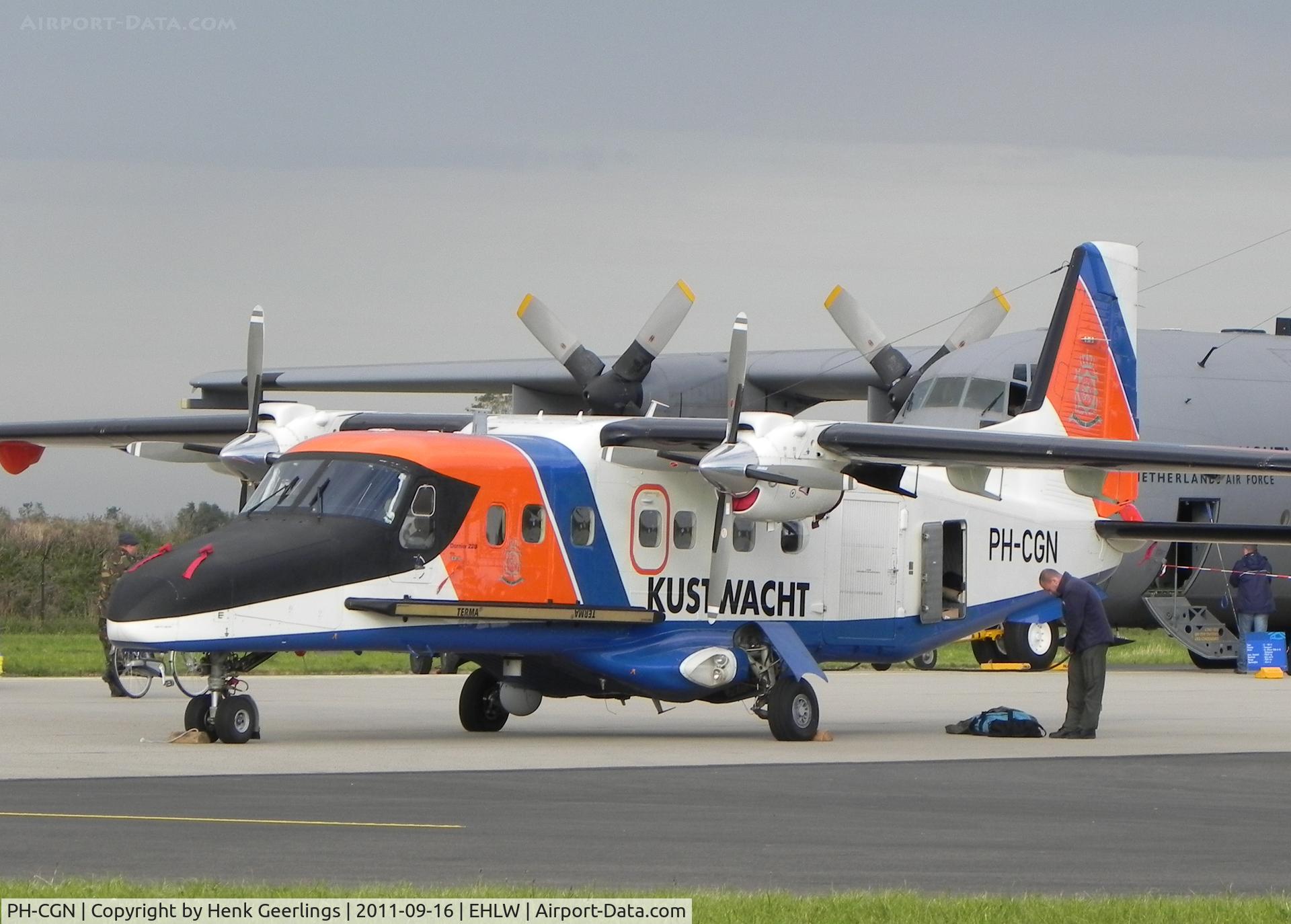 PH-CGN, 1990 Dornier 228-212 C/N 8181, Coast Gard ;  

Dutch Air Force Open Day at Leeuwarden AFB , Sep 2011