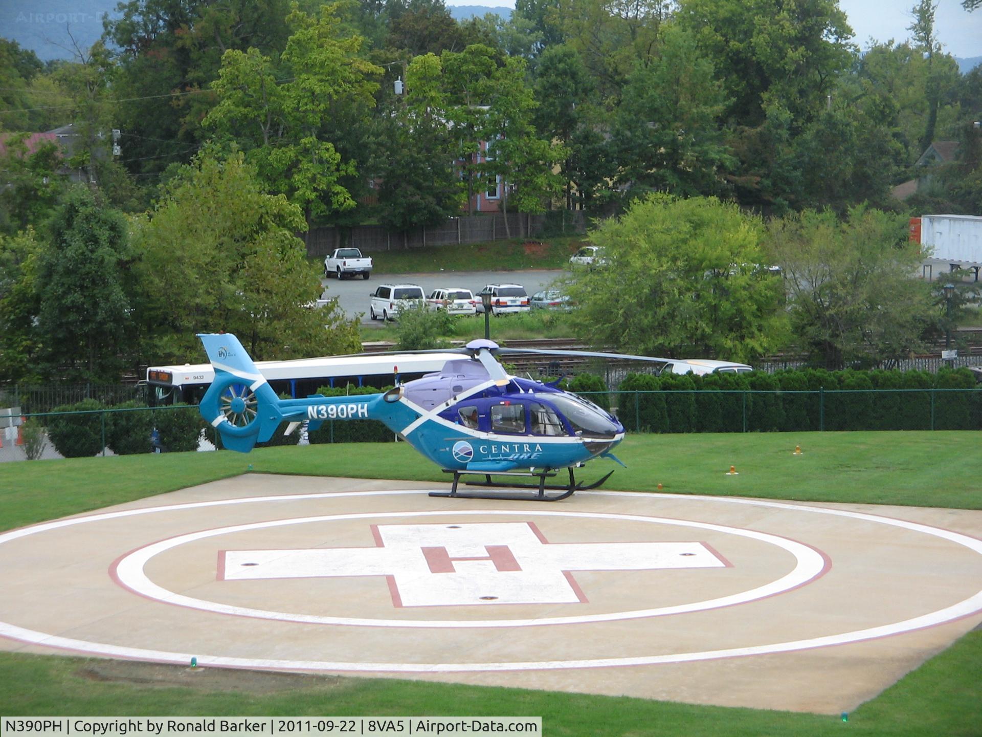 N390PH, 2008 Eurocopter EC-135P-2+ C/N 0733, UVA hospital