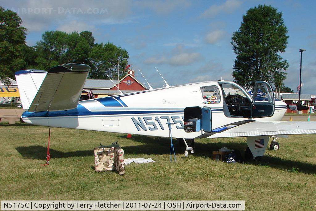 N5175C, 1950 Beech B35 C/N D-2400, At 2011 Oshkosh