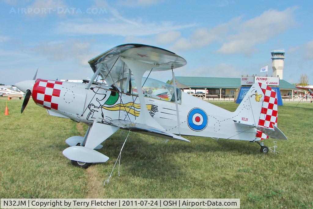 N32JM, 1973 Stolp SA-300 Starduster Too C/N JM001, At 2011 Oshkosh