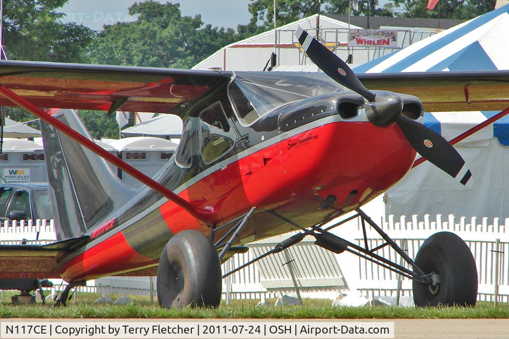 N117CE, Glasair GS-2 Sportsman C/N 7326, At 2011 Oshkosh
