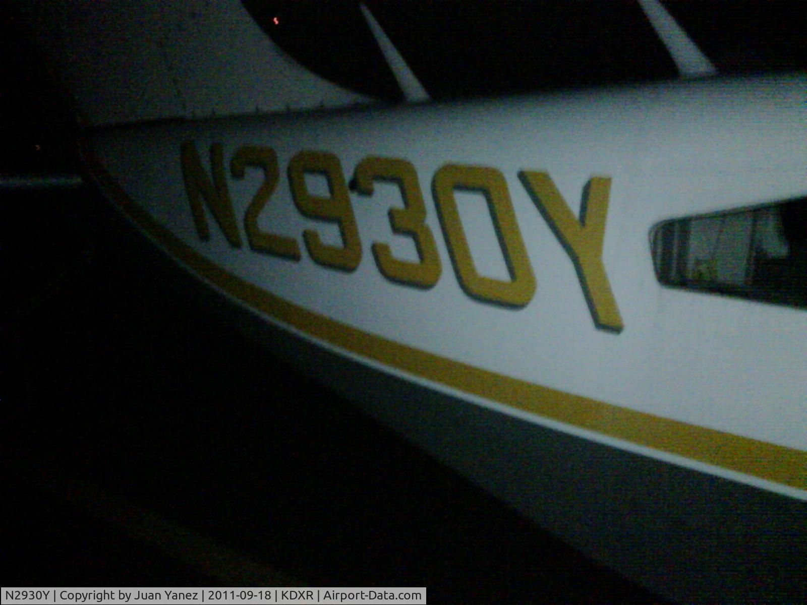 N2930Y, Piper PA-34-200T C/N 34-7970385, Tail Number